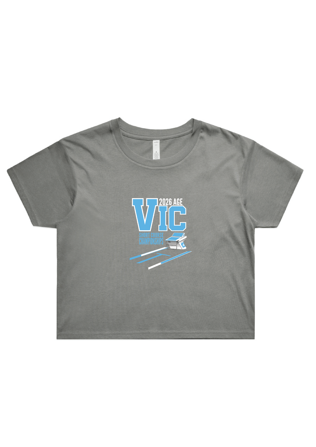 2026 VICTORIAN AGE SC CHAMPIONSHIP CROP TEE - SHADOW - PRE ORDER ONLY
