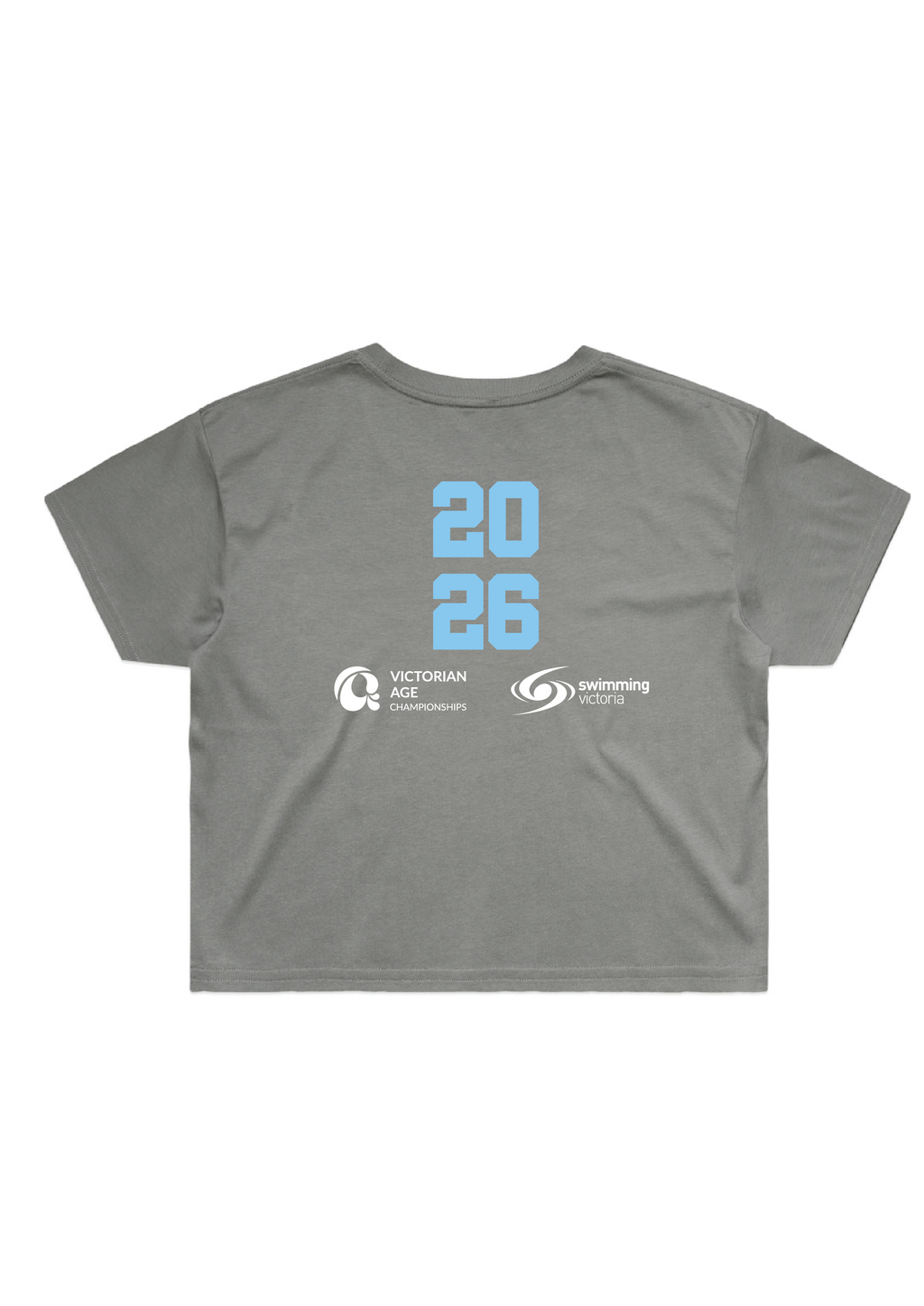 2026 VICTORIAN AGE SC CHAMPIONSHIP CROP TEE - SHADOW - PRE ORDER ONLY
