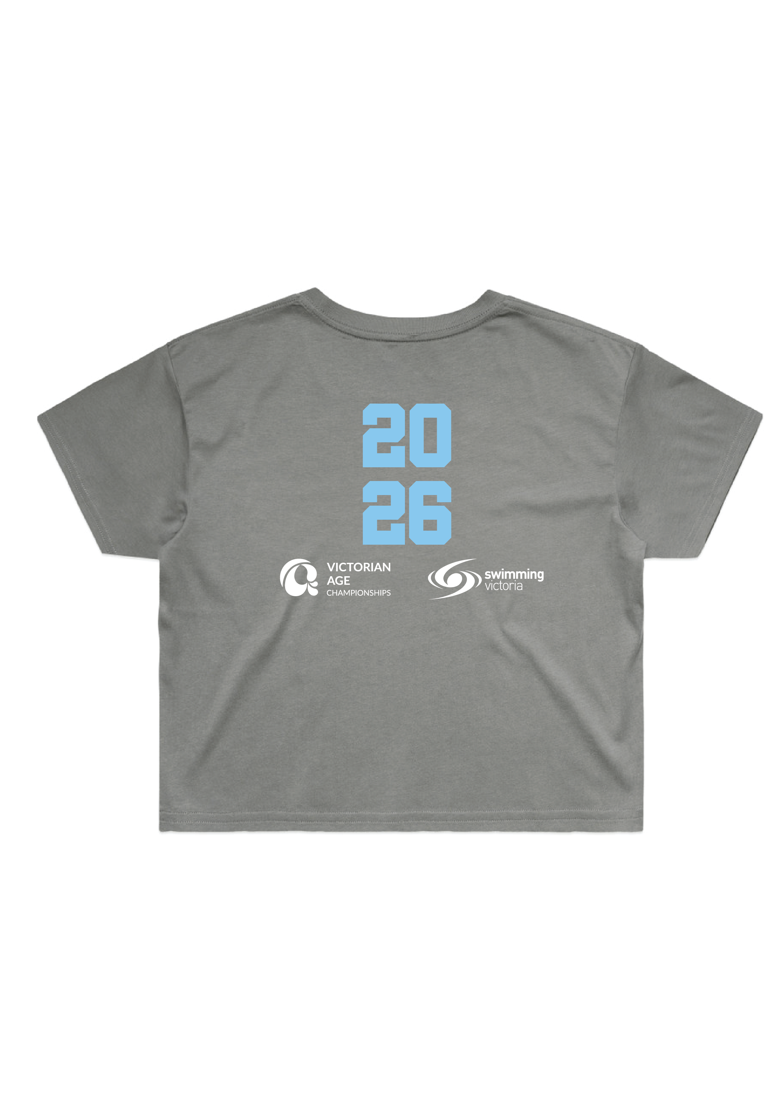 2026 VICTORIAN AGE SC CHAMPIONSHIP CROP TEE - SHADOW - PRE ORDER ONLY