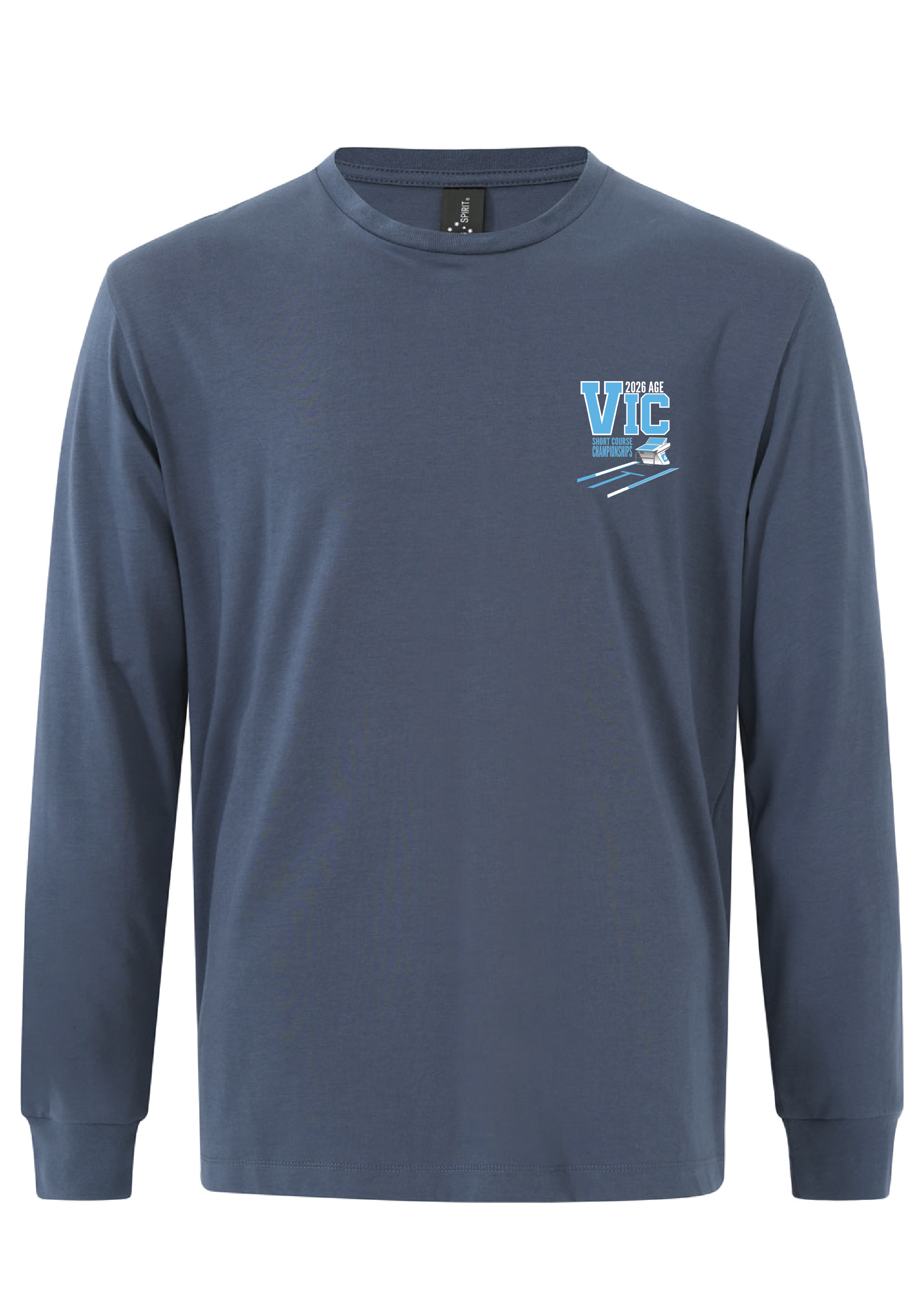 2026 VICTORIAN AGE SC CHAMPIONSHIP LONG SLEEVE TEE  - UNISEX SLATE BLUE- PRE ORDER ONLY
