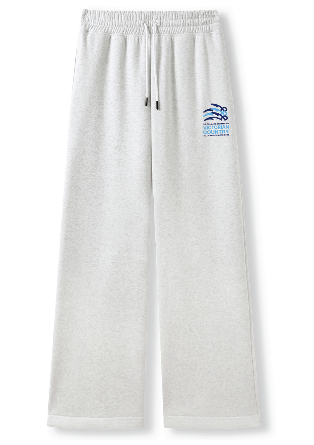 2026 COUNTRY SC CHAMPIONSHIP TRACKPANT WIDE LEG - UNISEX SNOW MARLE