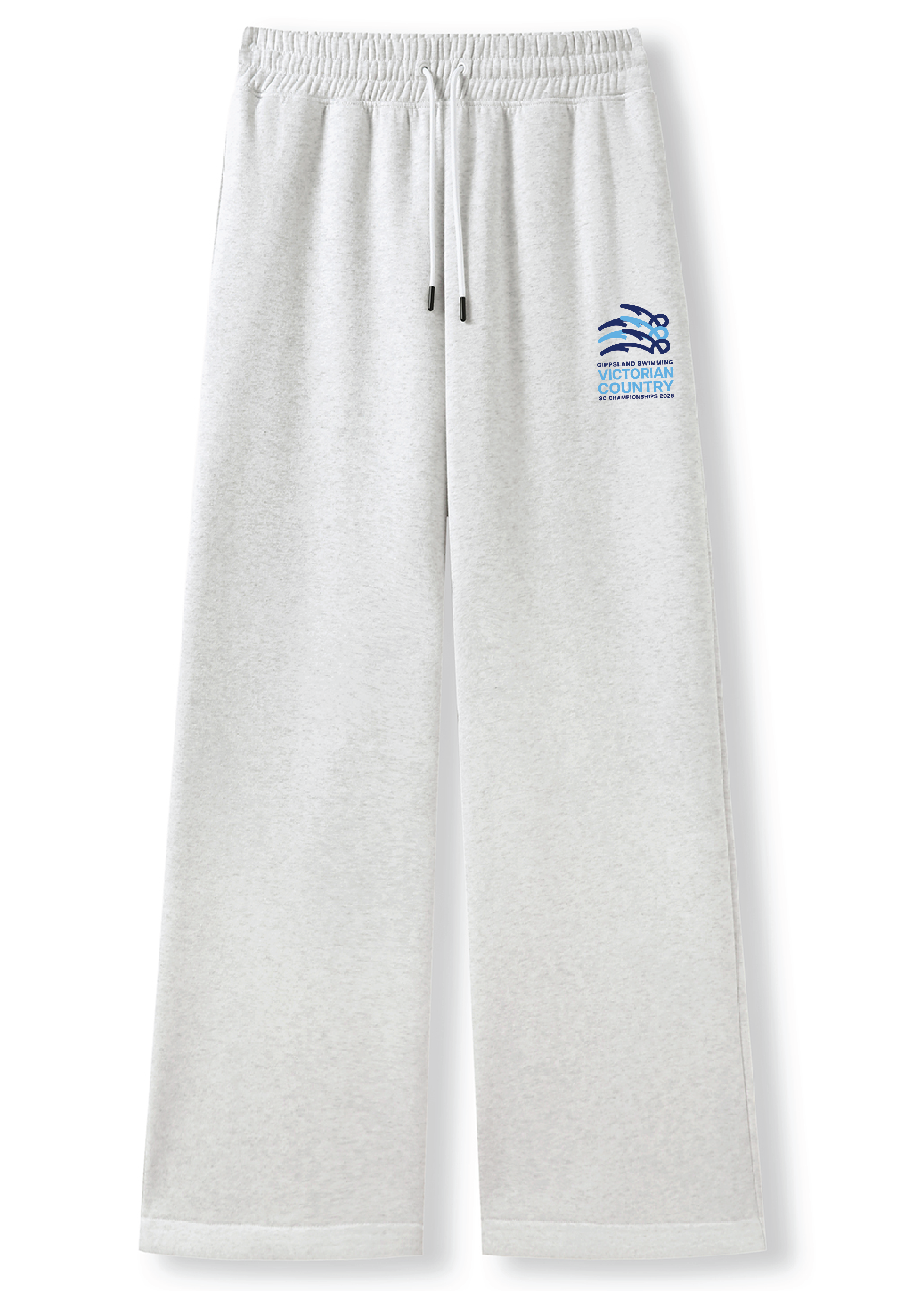 2026 COUNTRY SC CHAMPIONSHIP TRACKPANT WIDE LEG - UNISEX SNOW MARLE