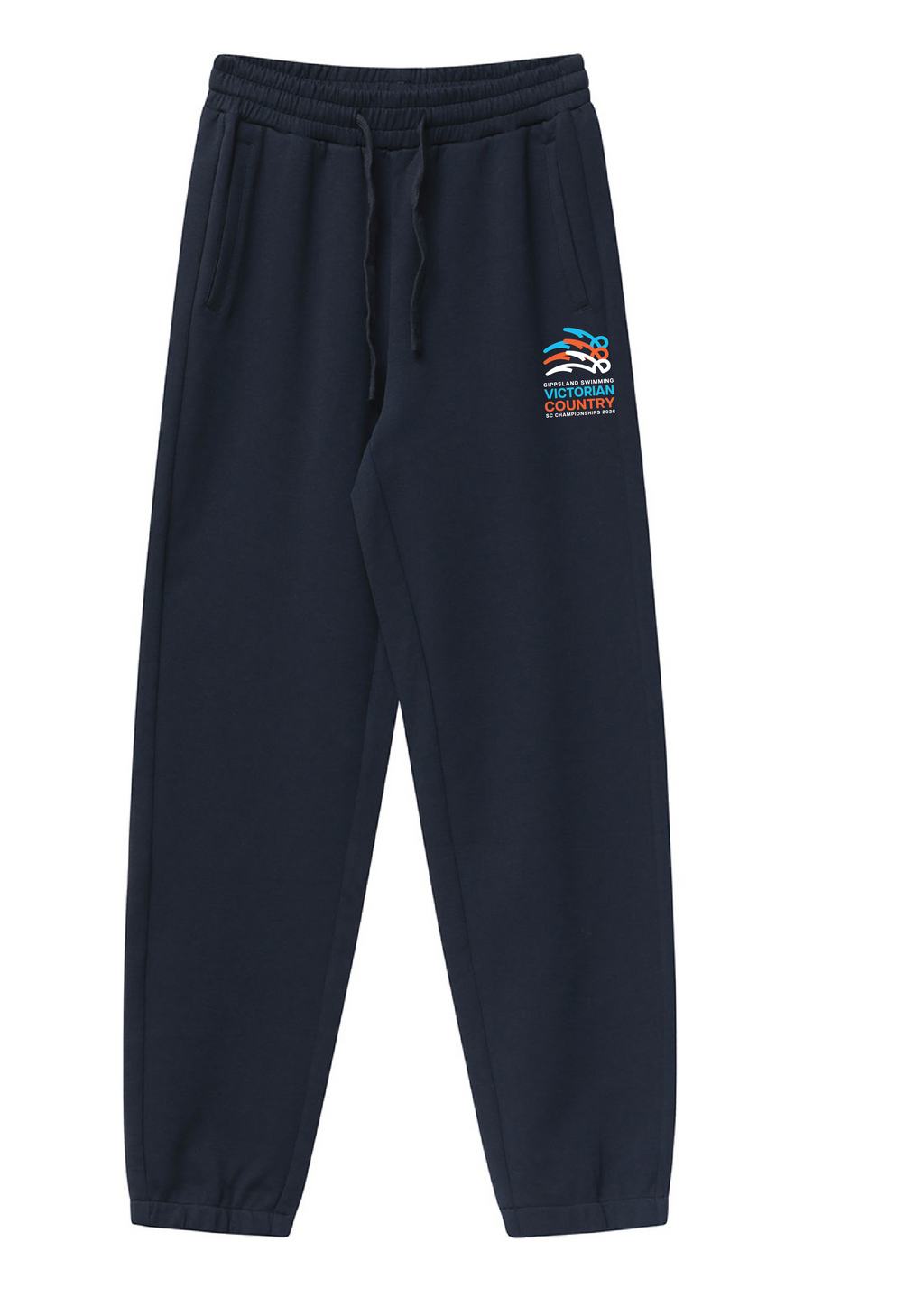 2026 COUNTRY SC CHAMPIONSHIP SIDE POCKET TRACKPANT - UNISEX ORANGE PRINT