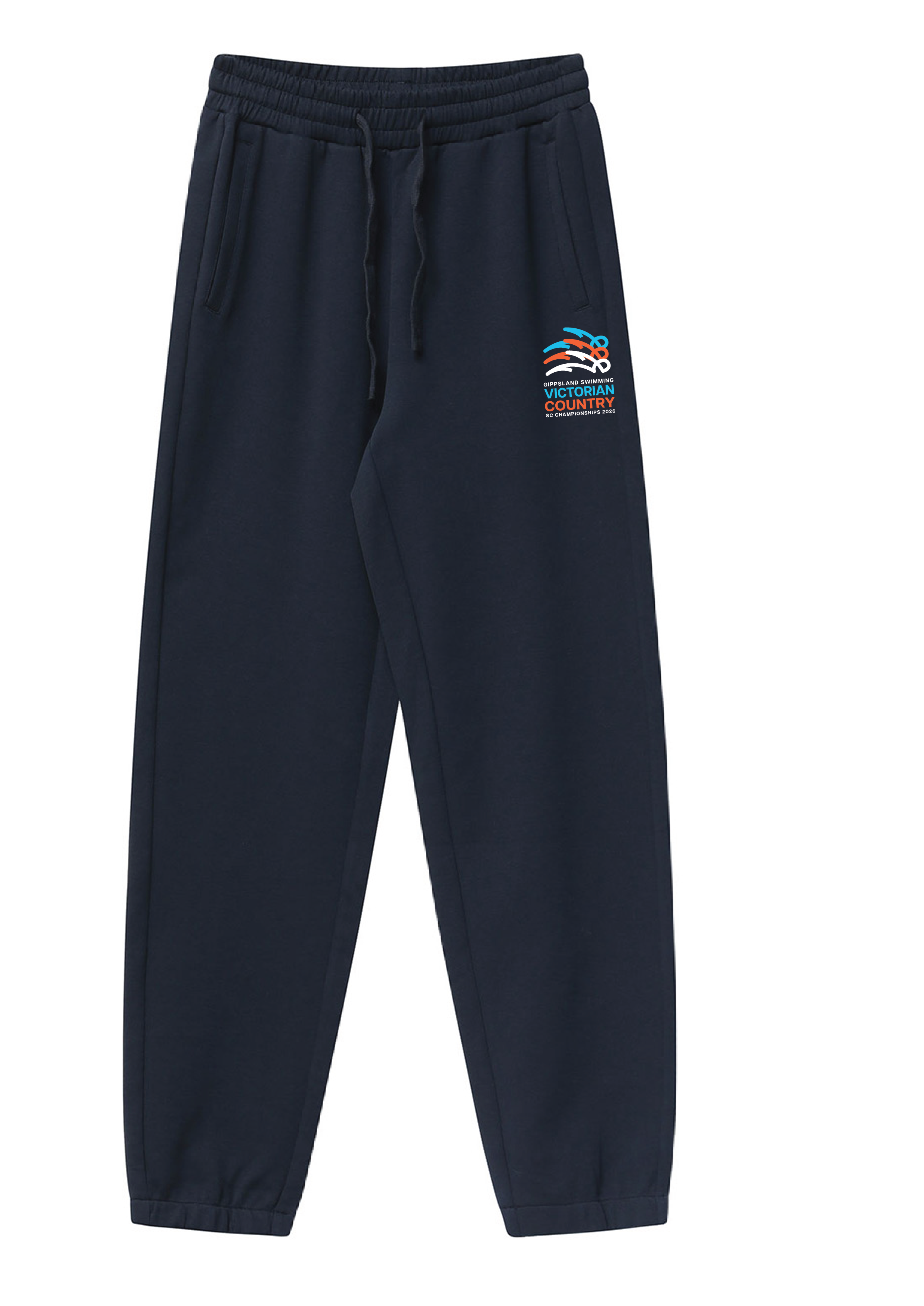 2026 COUNTRY SC CHAMPIONSHIP SIDE POCKET TRACKPANT - UNISEX ORANGE PRINT