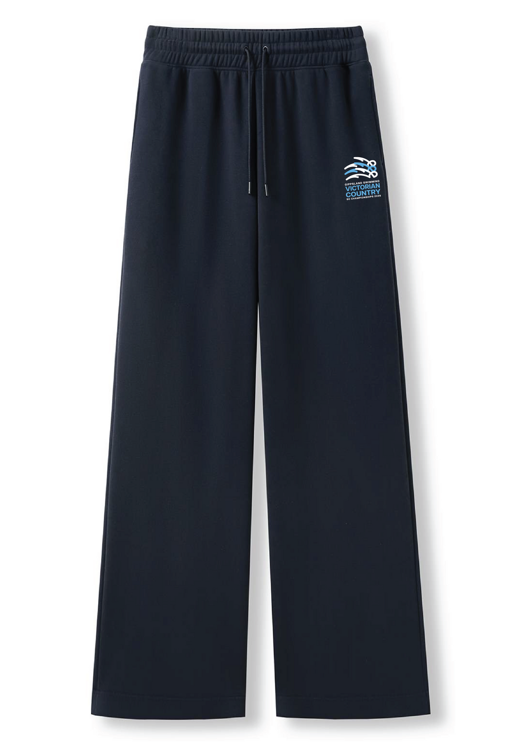 2026 COUNTRY SC CHAMPIONSHIP TRACKPANT WIDE LEG - UNISEX NAVY/BLUE