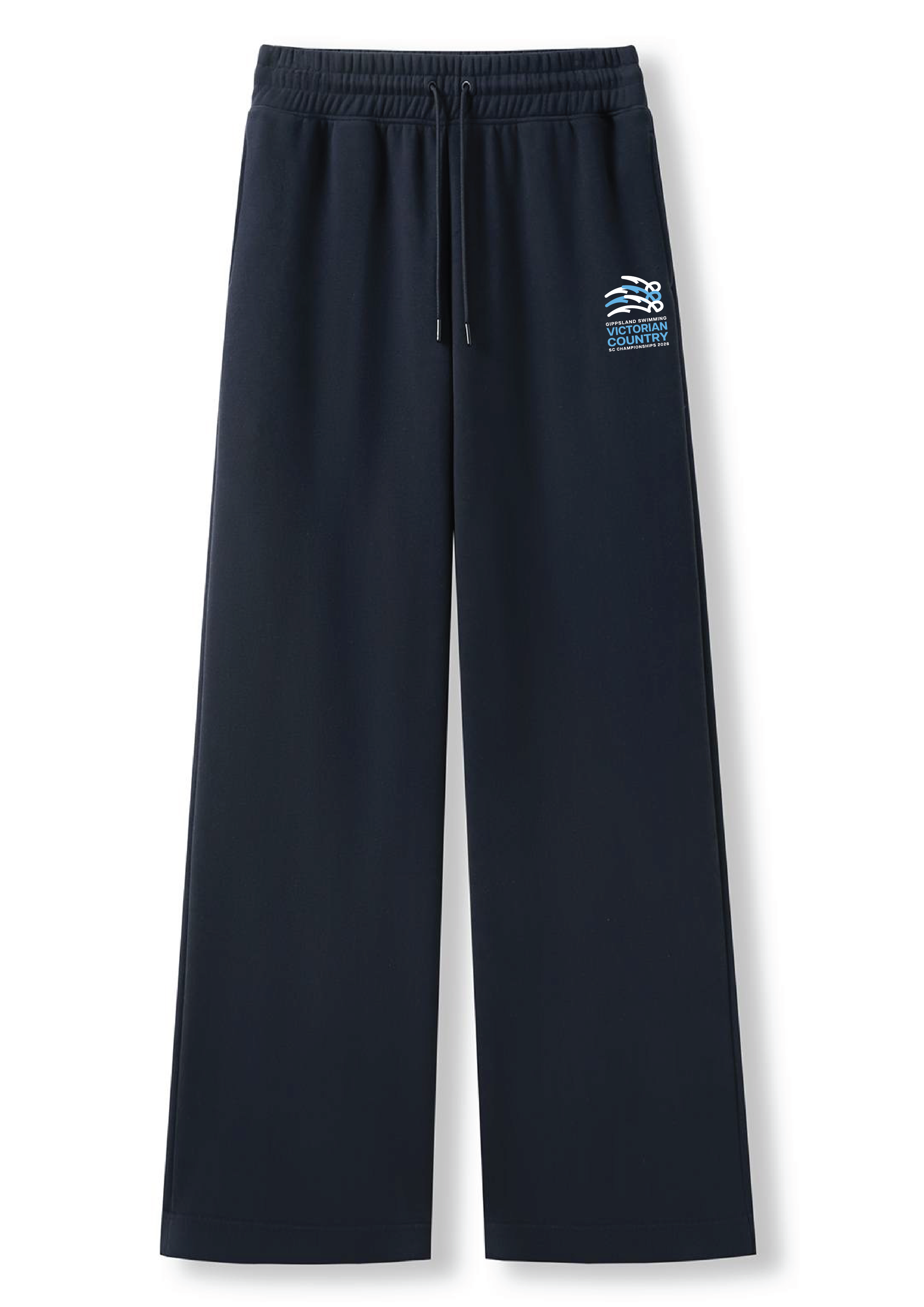 2026 COUNTRY SC CHAMPIONSHIP TRACKPANT WIDE LEG - UNISEX NAVY/BLUE