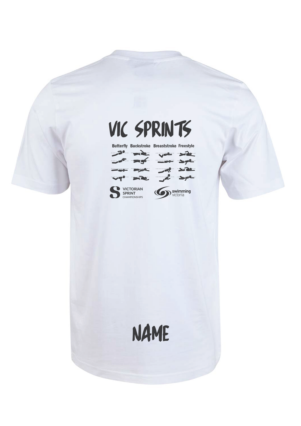2026 VICTORIAN SPRINT CHAMPIONSHIPS SHORT SLEEVE TEE - WHITE