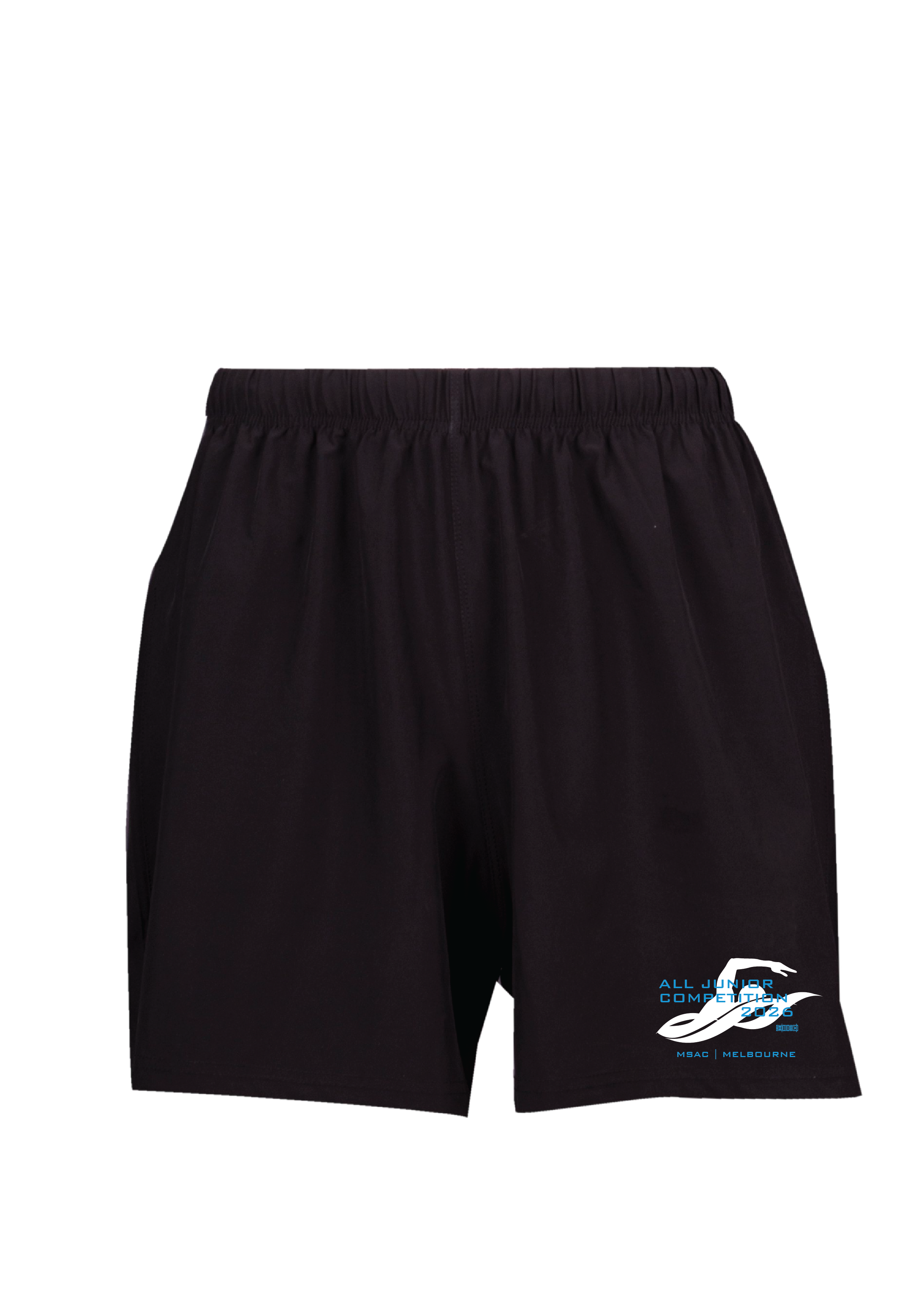 2026 VICTORIAN ALL JUNIOR COMPETITION SHORTS - Kids & Unisex - BLACK