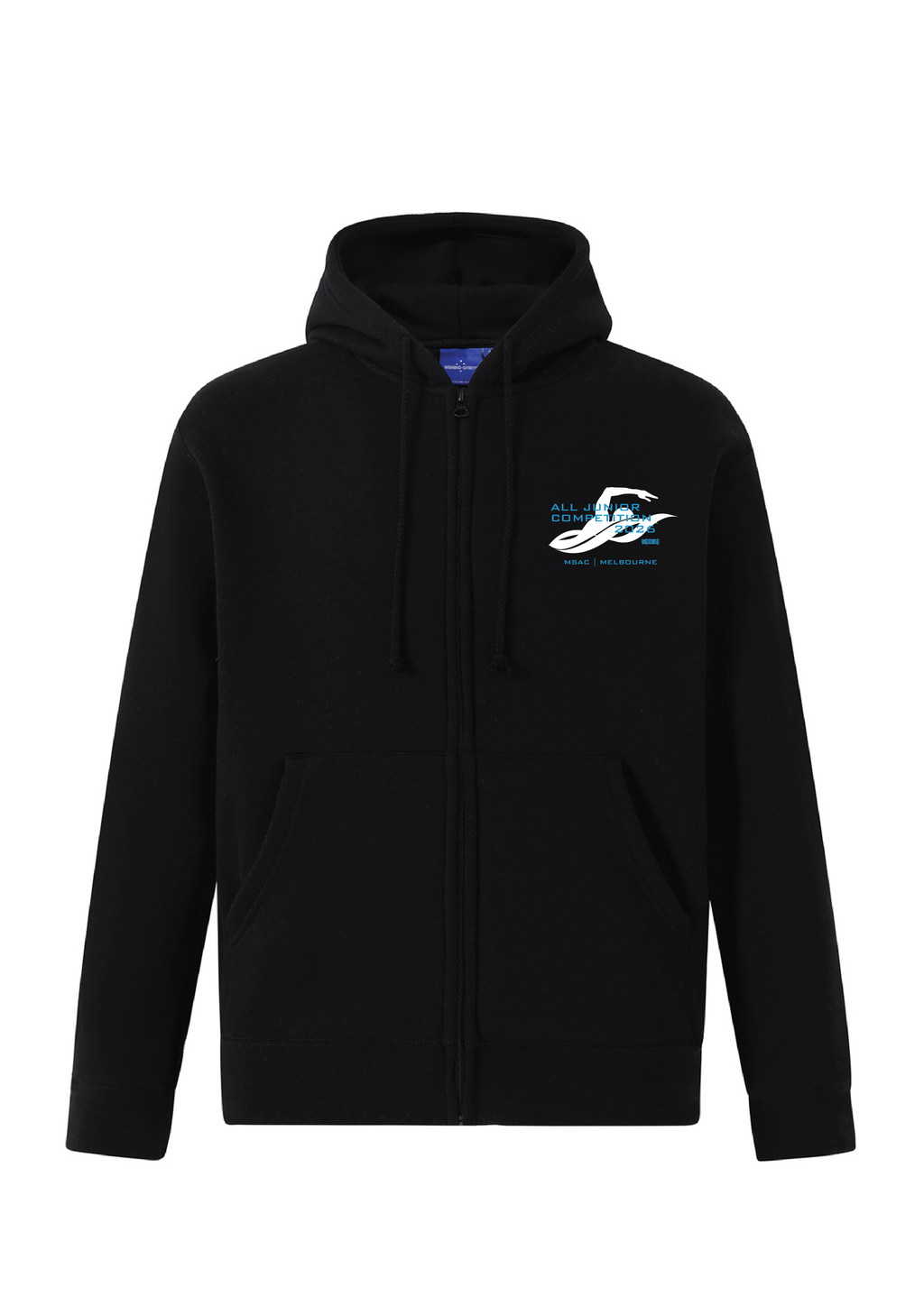 2026 VICTORIAN ALL JUNIOR COMPETITION ZIP THRU HOODIE- BLACK