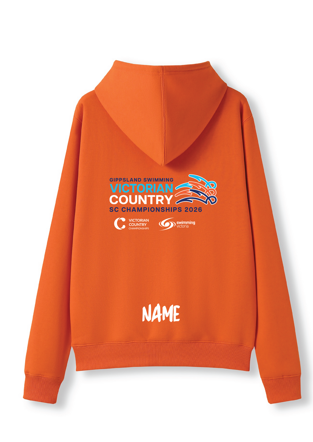 2026 COUNTRY SC CHAMPIONSHIP  HOODIE - ORANGE