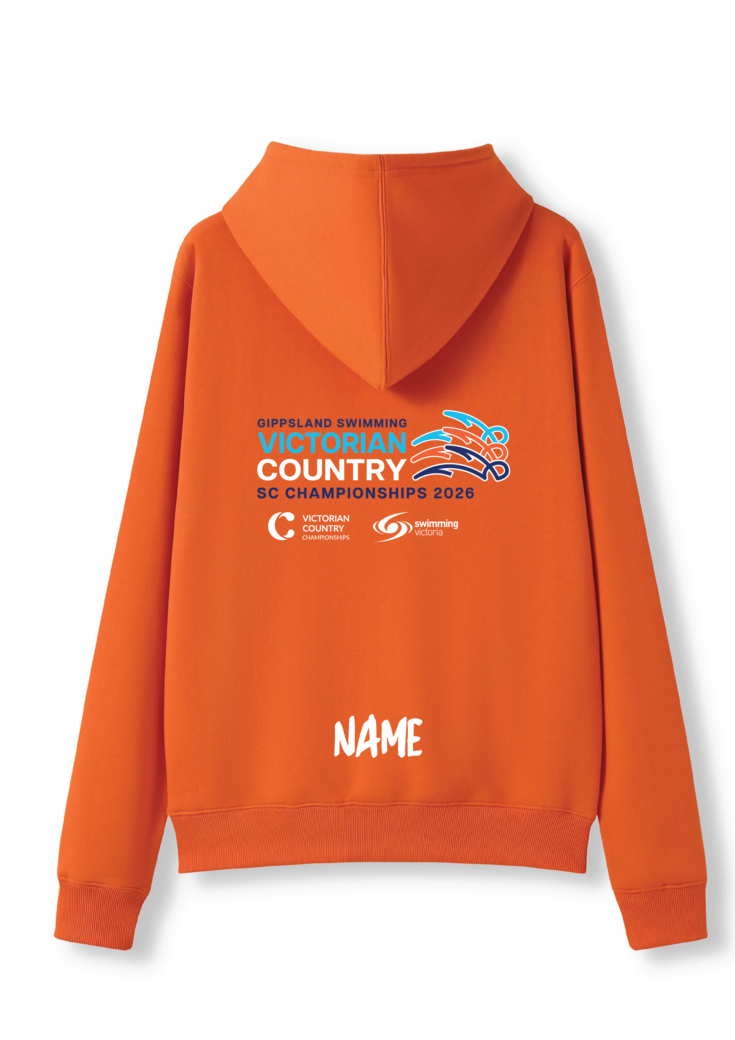 2026 COUNTRY SC CHAMPIONSHIP  HOODIE - ORANGE
