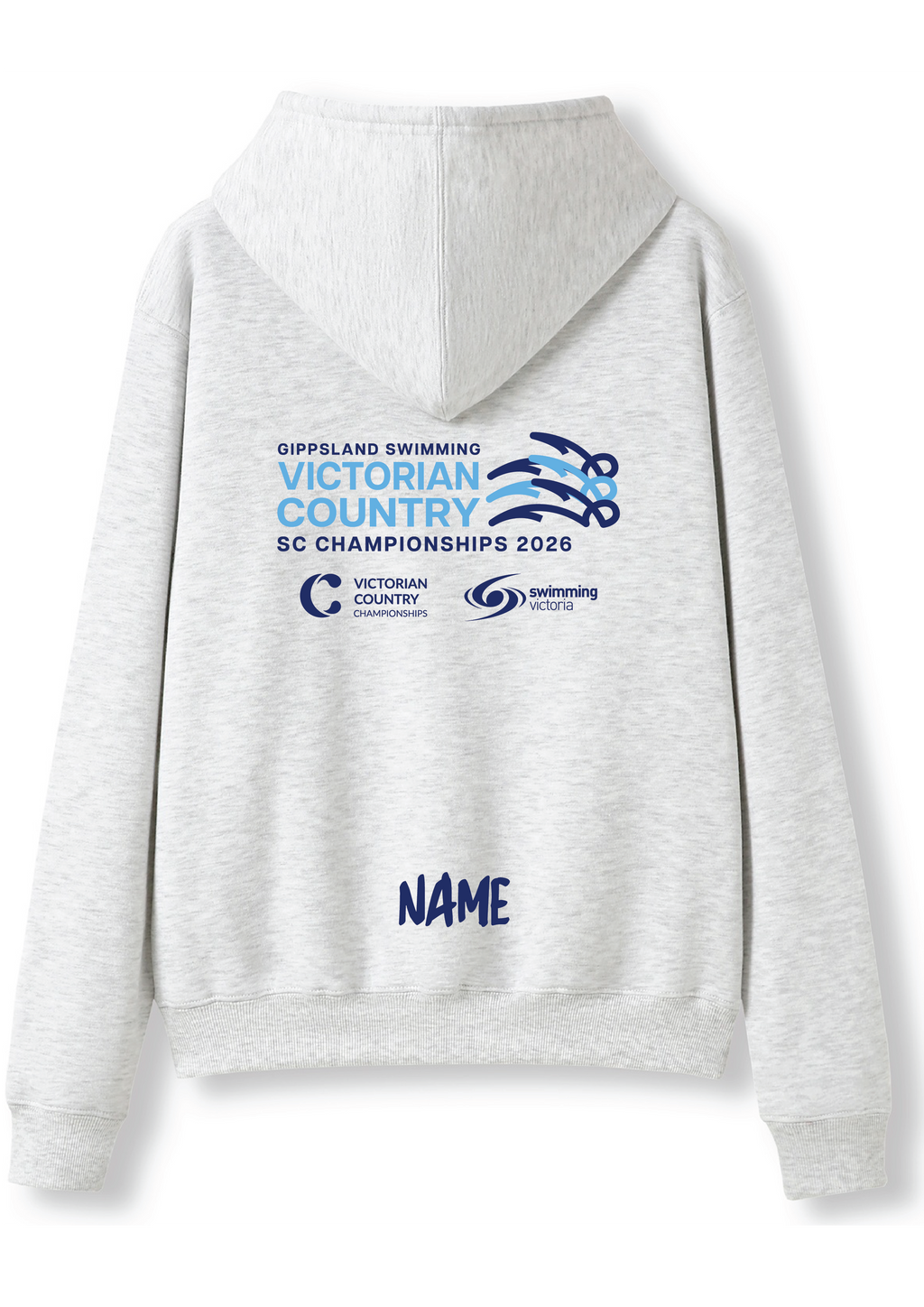 2026 COUNTRY SC CHAMPIONSHIP  HOODIE - SNOW MARLE