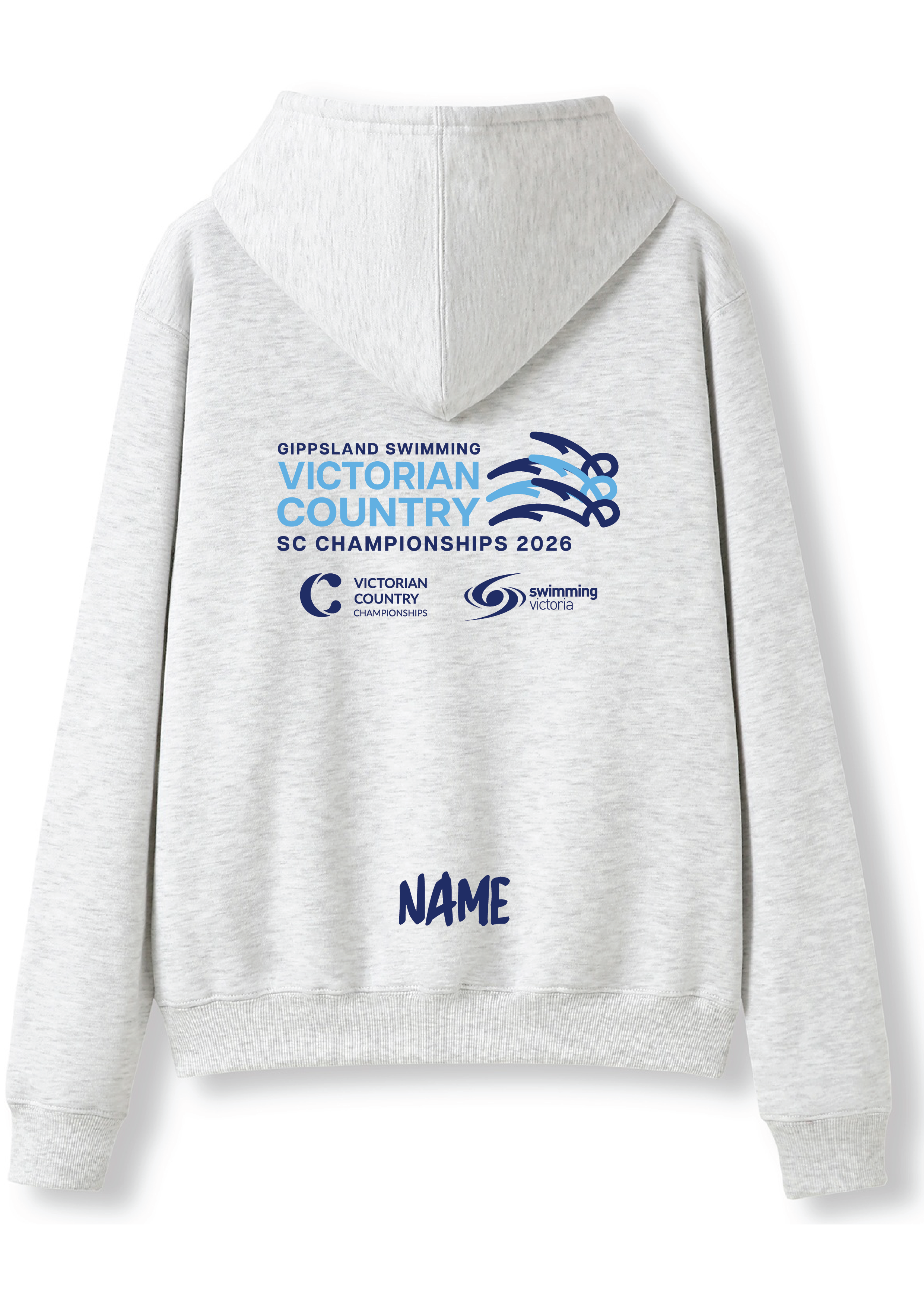 2026 COUNTRY SC CHAMPIONSHIP  HOODIE - SNOW MARLE