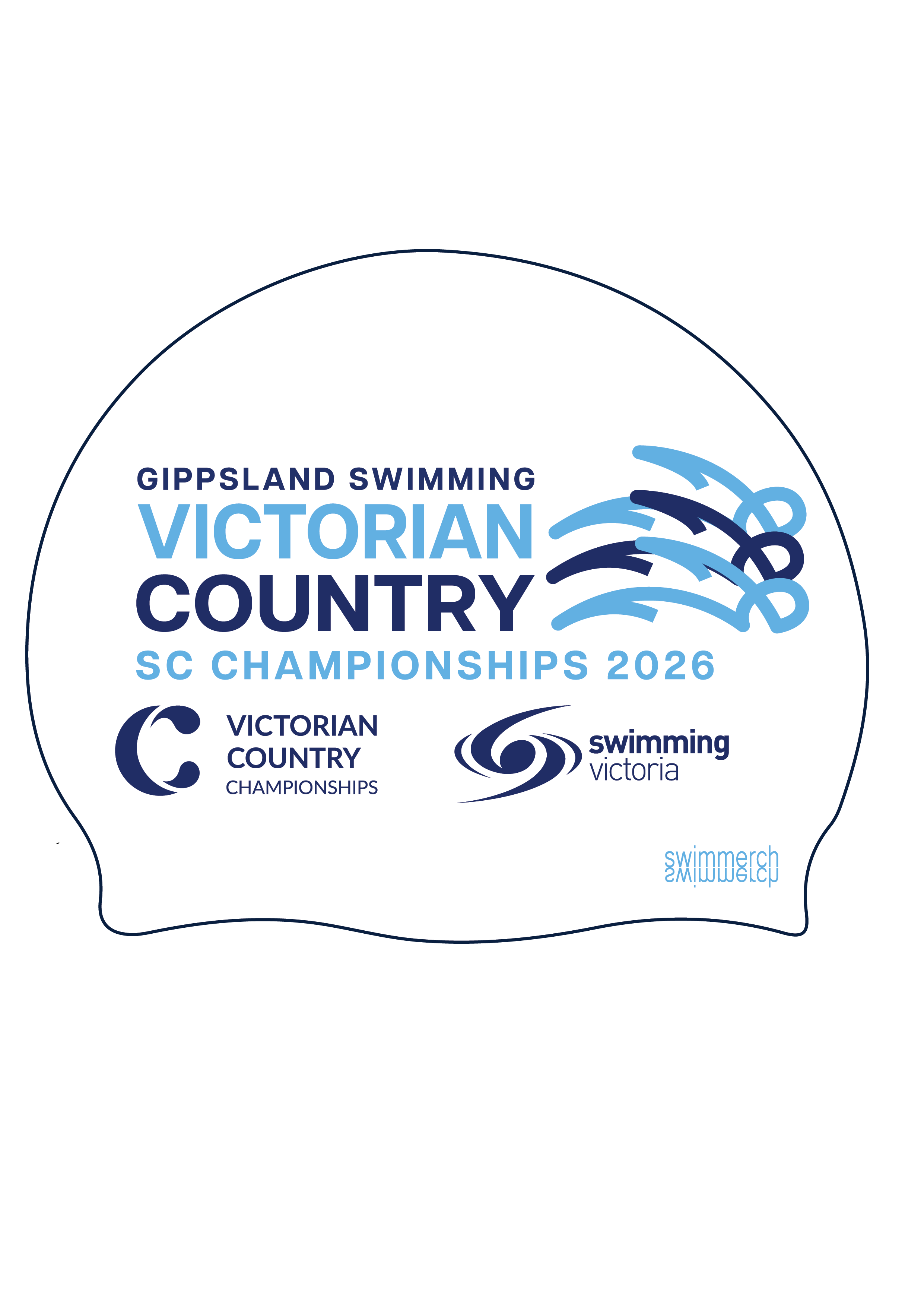 2026 COUNTRY SC CHAMPIONSHIPS SILICONE SWIM CAP
