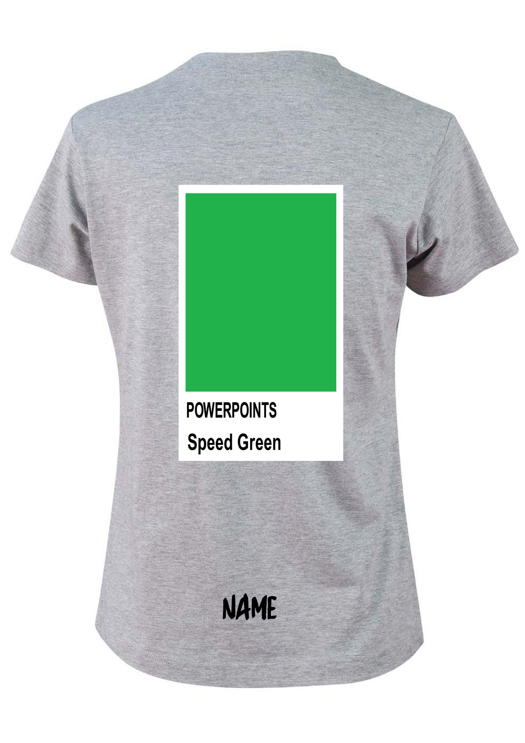 2026 Powerpoints Nationals short sleeve tee - Women's- Grey Marle