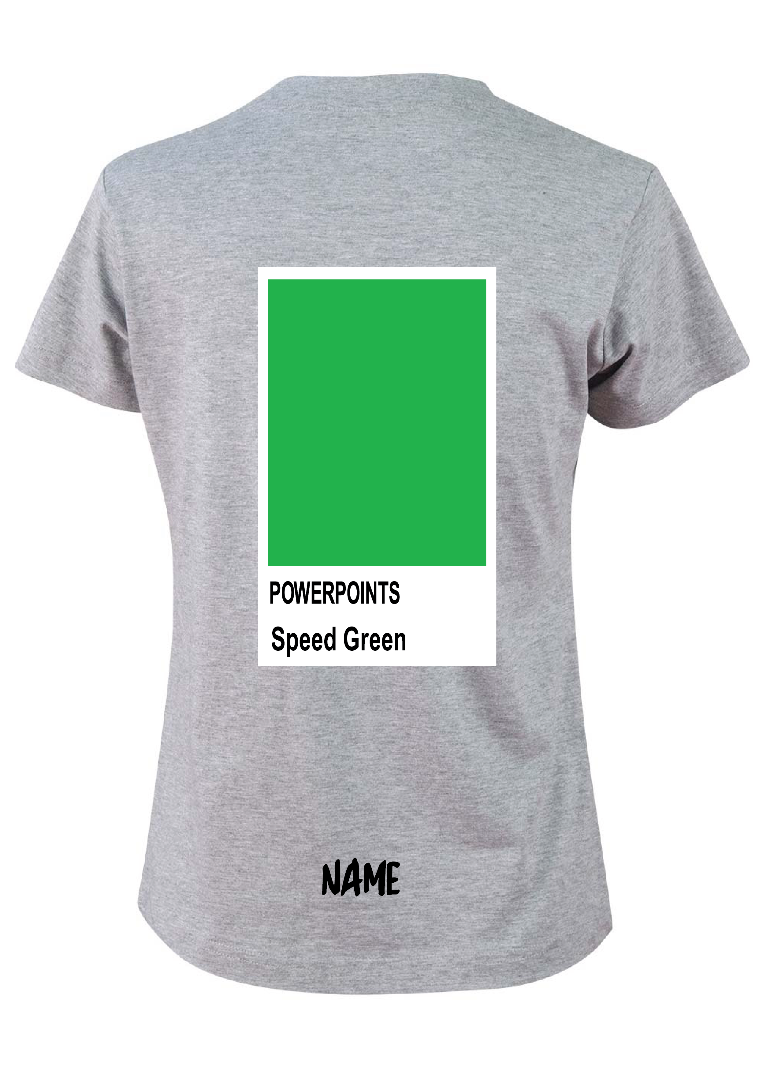 2026 Powerpoints Nationals short sleeve tee - Women's- Grey Marle