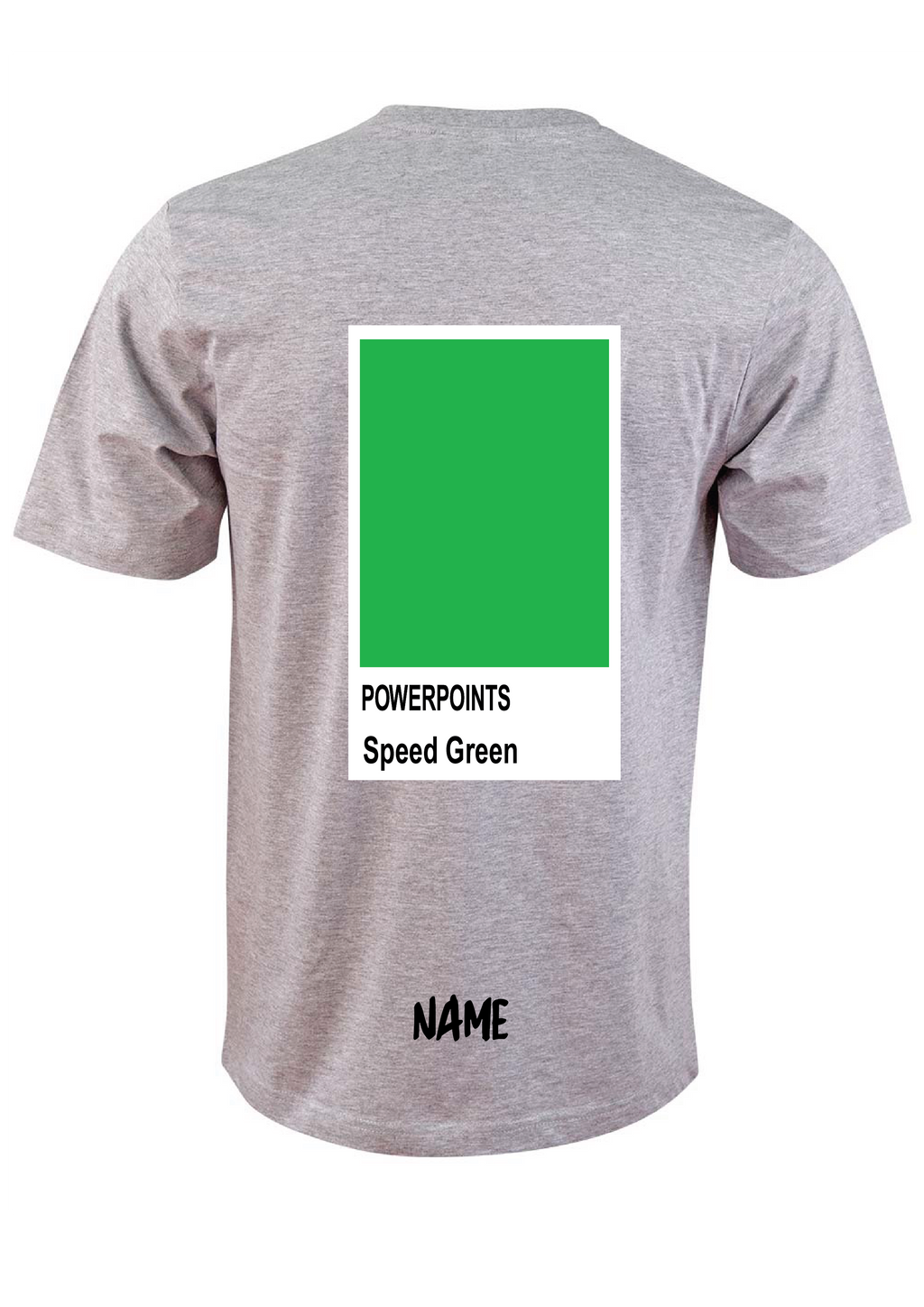 2026 Powerpoints Nationals short sleeve tee - Unisex - Grey Marle