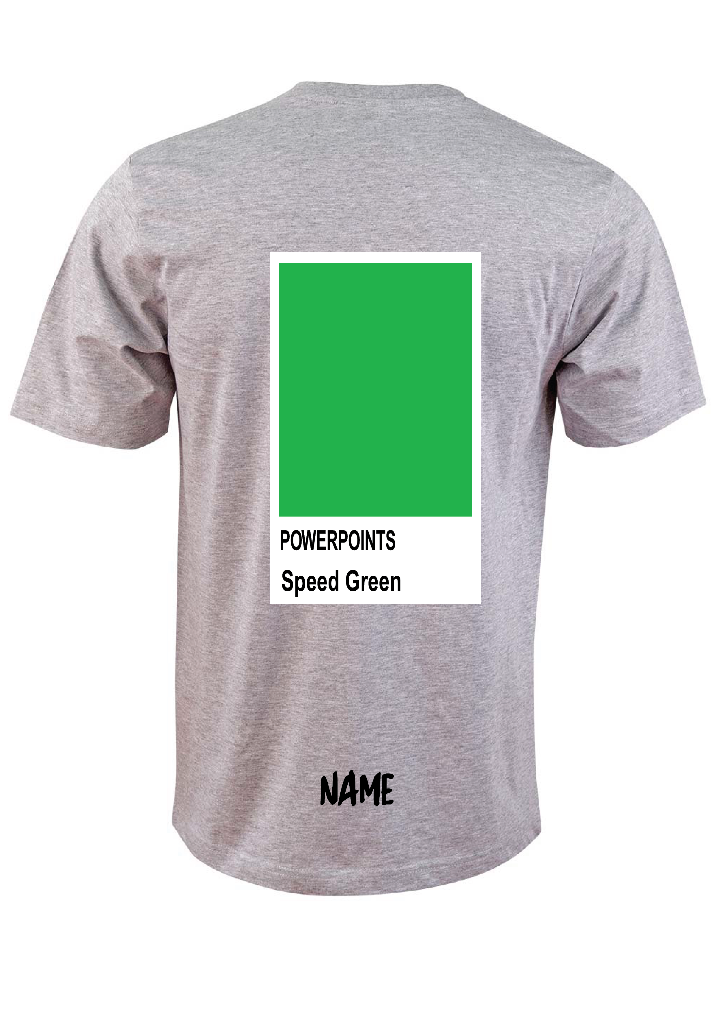 2026 Powerpoints Nationals short sleeve tee - Unisex - Grey Marle