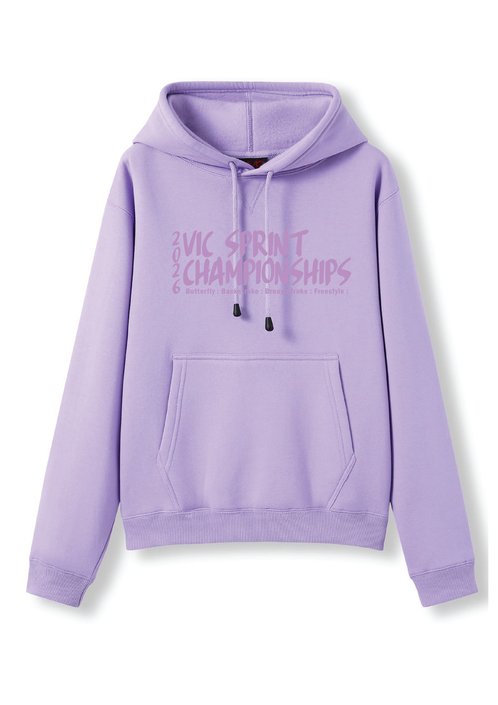 2026 VICTORIAN SPRINT CHAMPIONSHIP HOODIE  -  LILAC