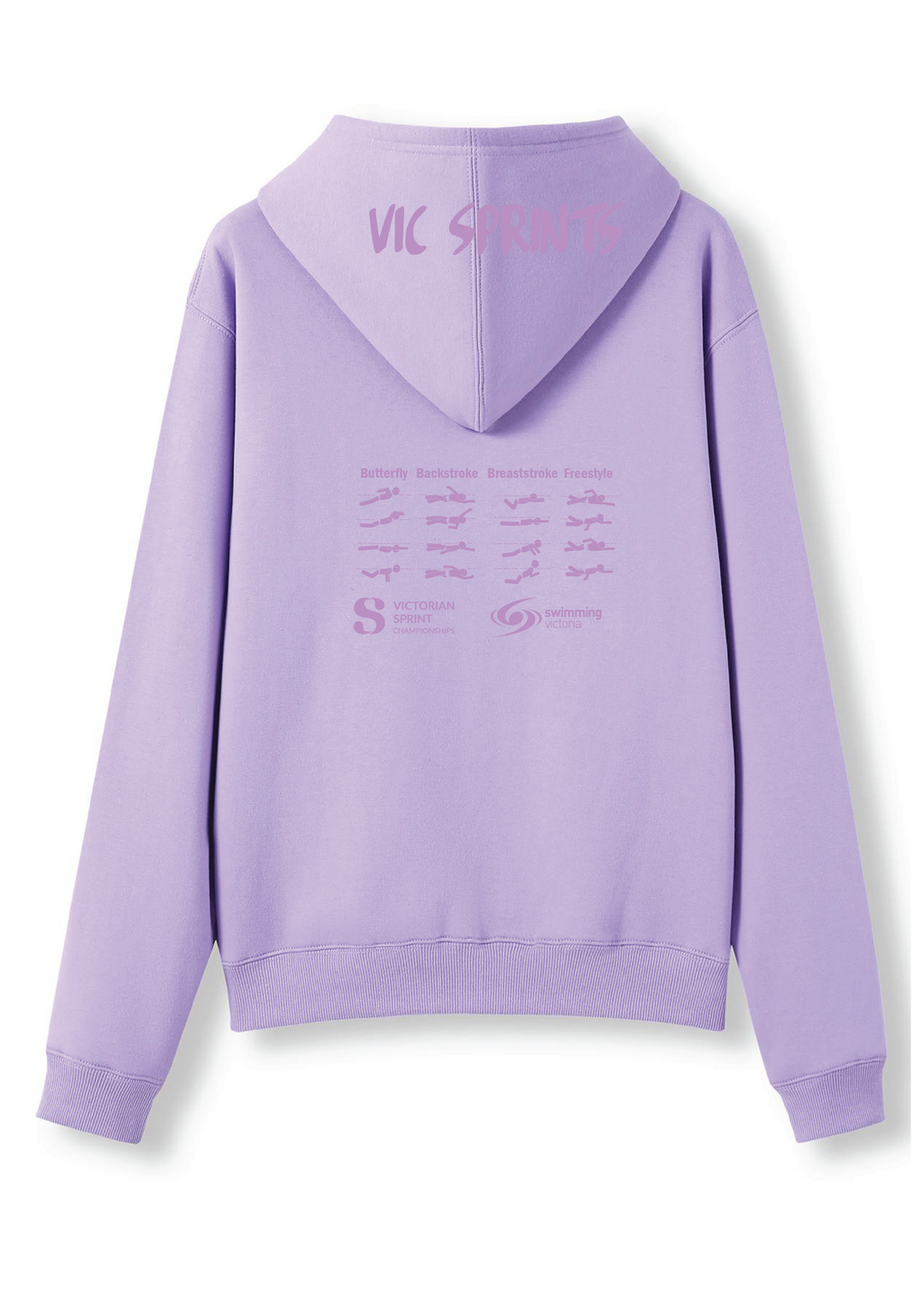 2026 VICTORIAN SPRINT CHAMPIONSHIP HOODIE  -  LILAC