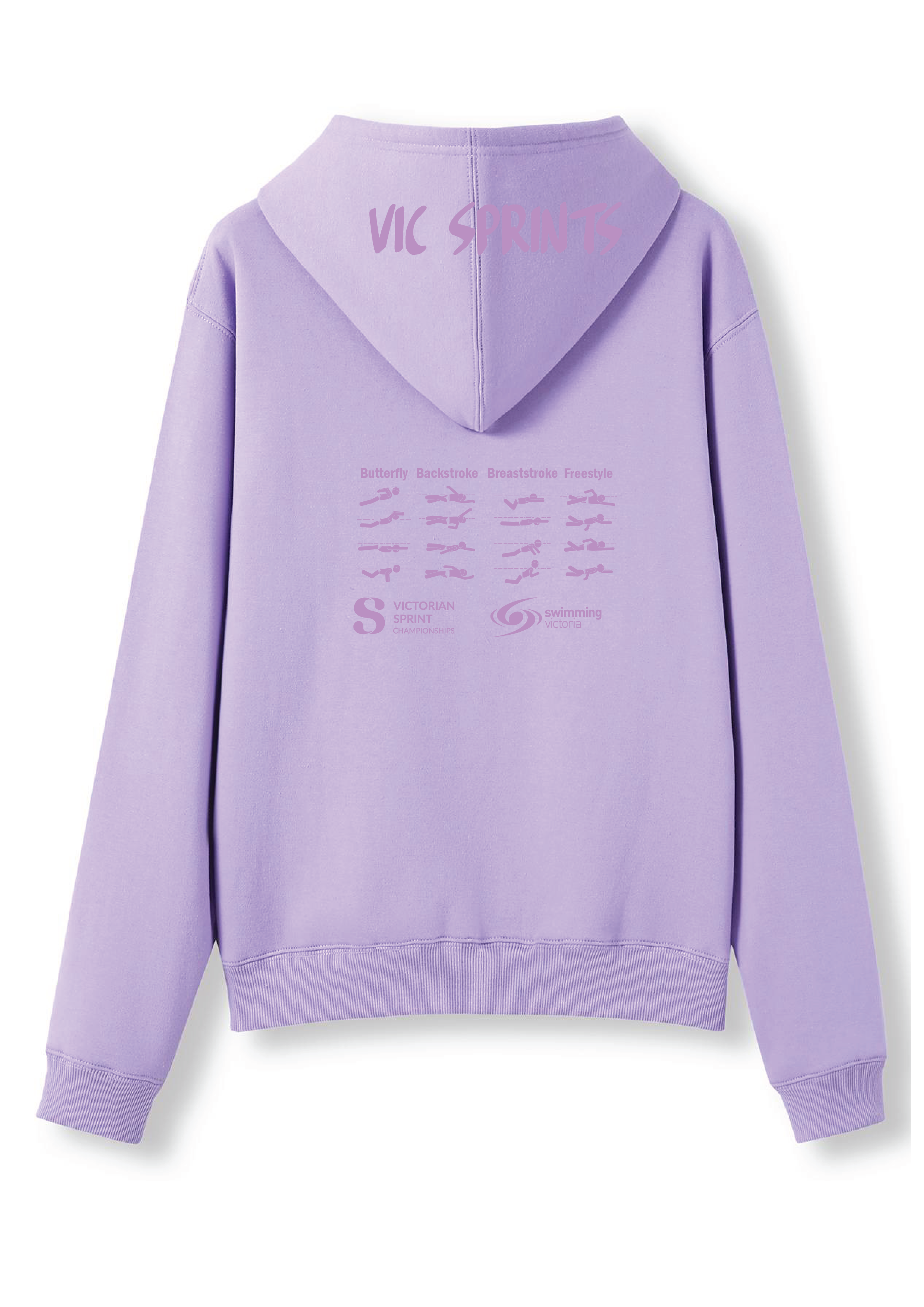 2026 VICTORIAN SPRINT CHAMPIONSHIP HOODIE  -  LILAC