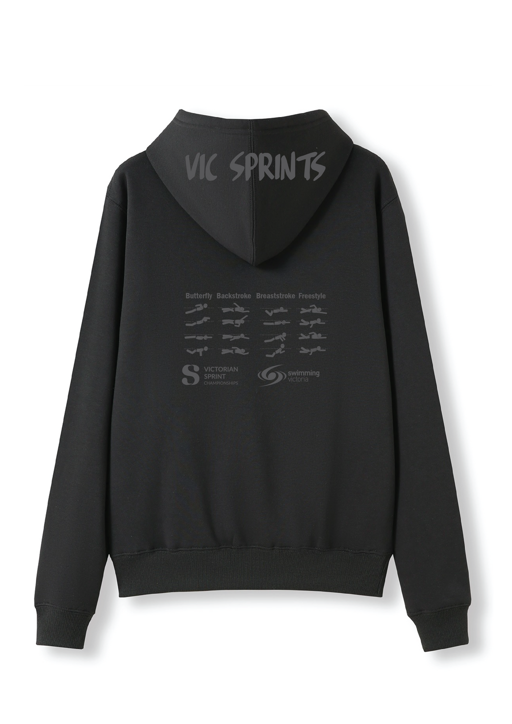 2026 VICTORIAN SPRINT CHAMPIONSHIP HOODIE -  CHARCOAL