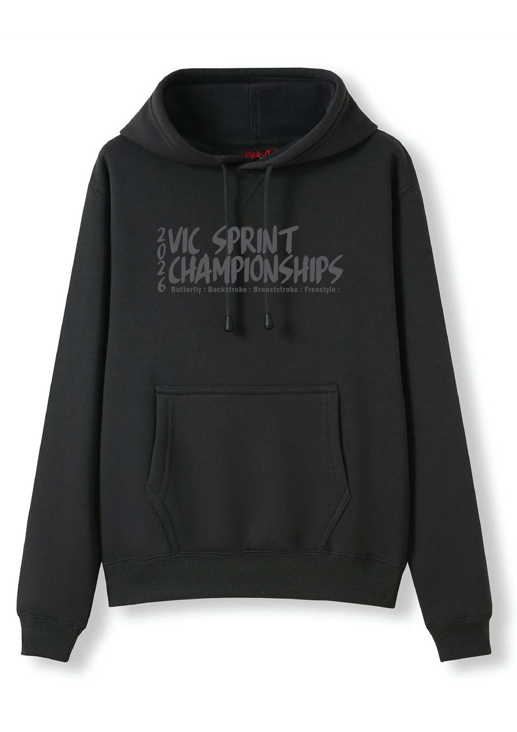 2026 VICTORIAN SPRINT CHAMPIONSHIP HOODIE -  CHARCOAL