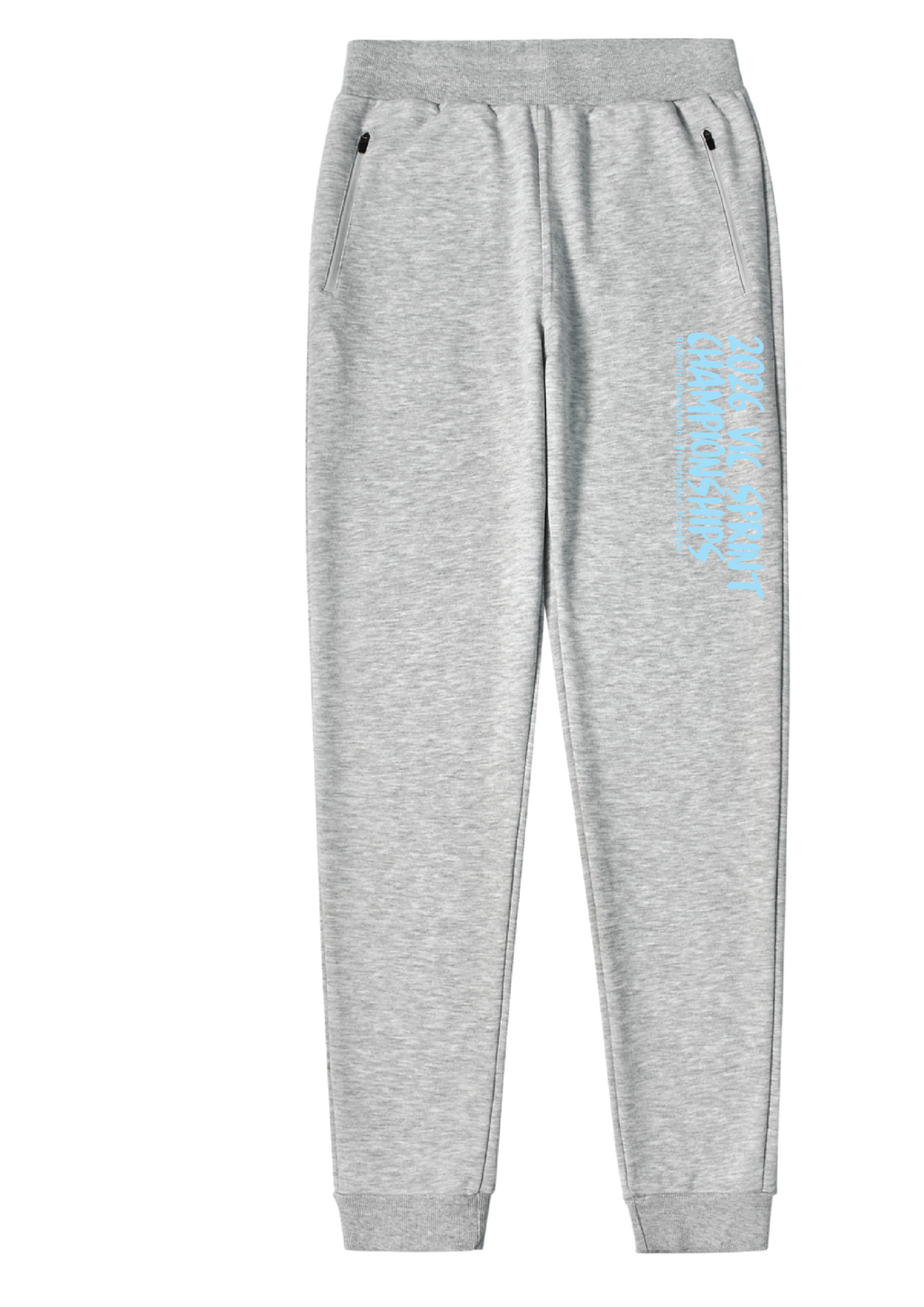 2026 VICTORIAN SPRINT CHAMPIONSHIP TRACKPANT - GREY MARLE / PALE BLUE PRINT