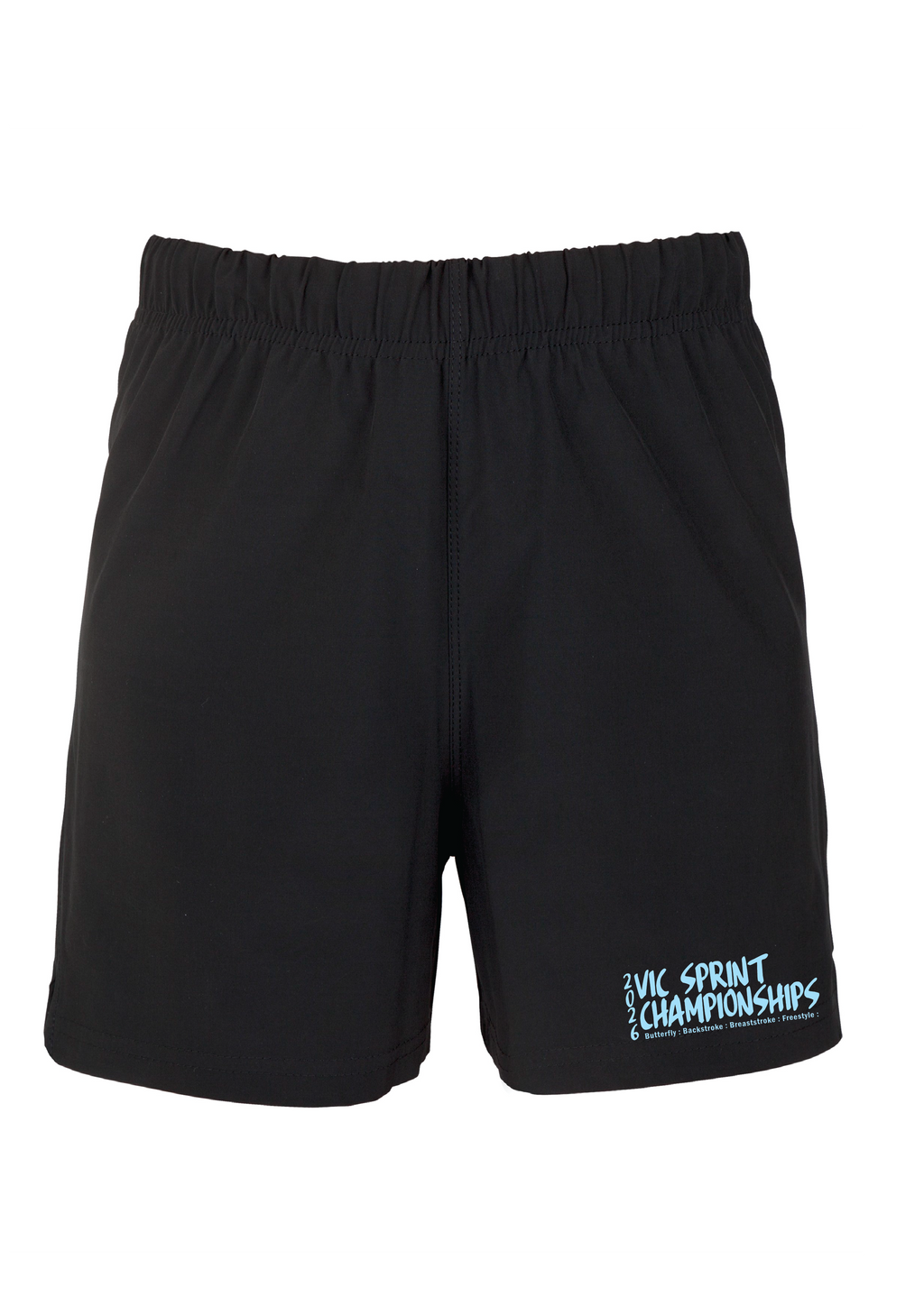 2026 VICTORIAN SPRINT CHAMPIONSHIPS SHORTS - Kids & Unisex - BLACK