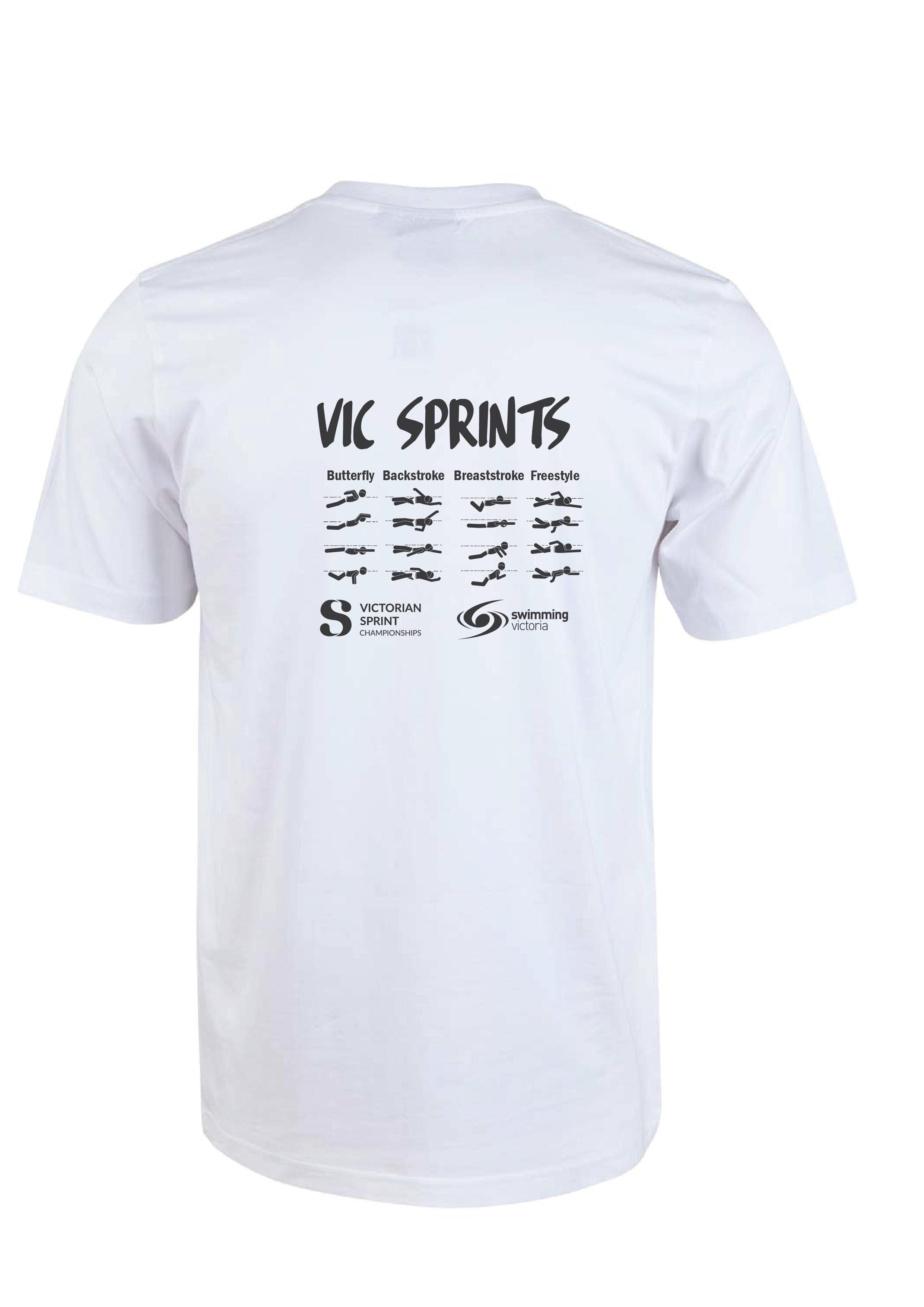 2026 VICTORIAN SPRINT CHAMPIONSHIPS SHORT SLEEVE TEE - WHITE