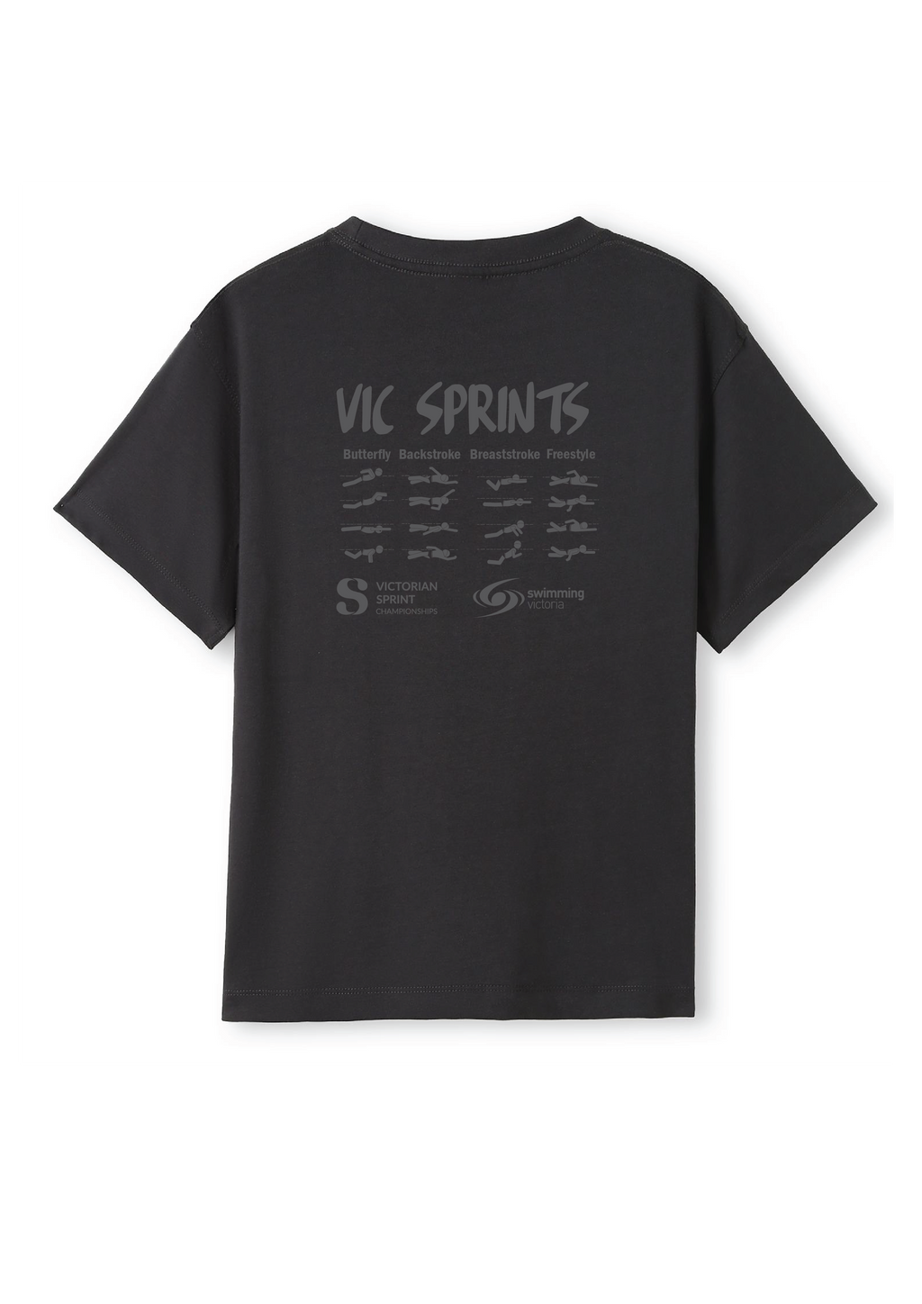 2026 VICTORIAN SPRINT CHAMPIONSHIPS SHORT SLEEVE TEE - CHARCOAL
