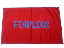 FEARLOUS Large Micro Fibre Towel - Pink/Lime Green