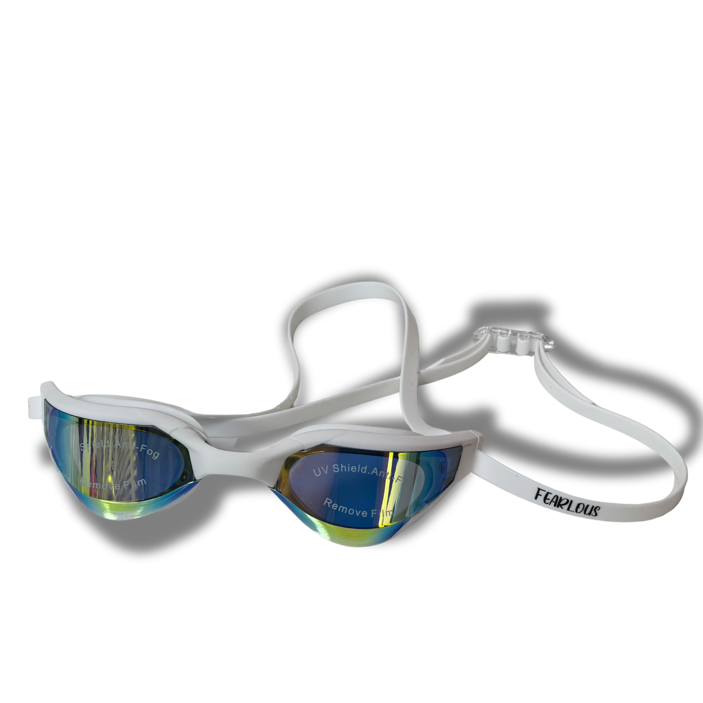 FEARLOUS Goggles - LEOPARD - WHITE/WHITE