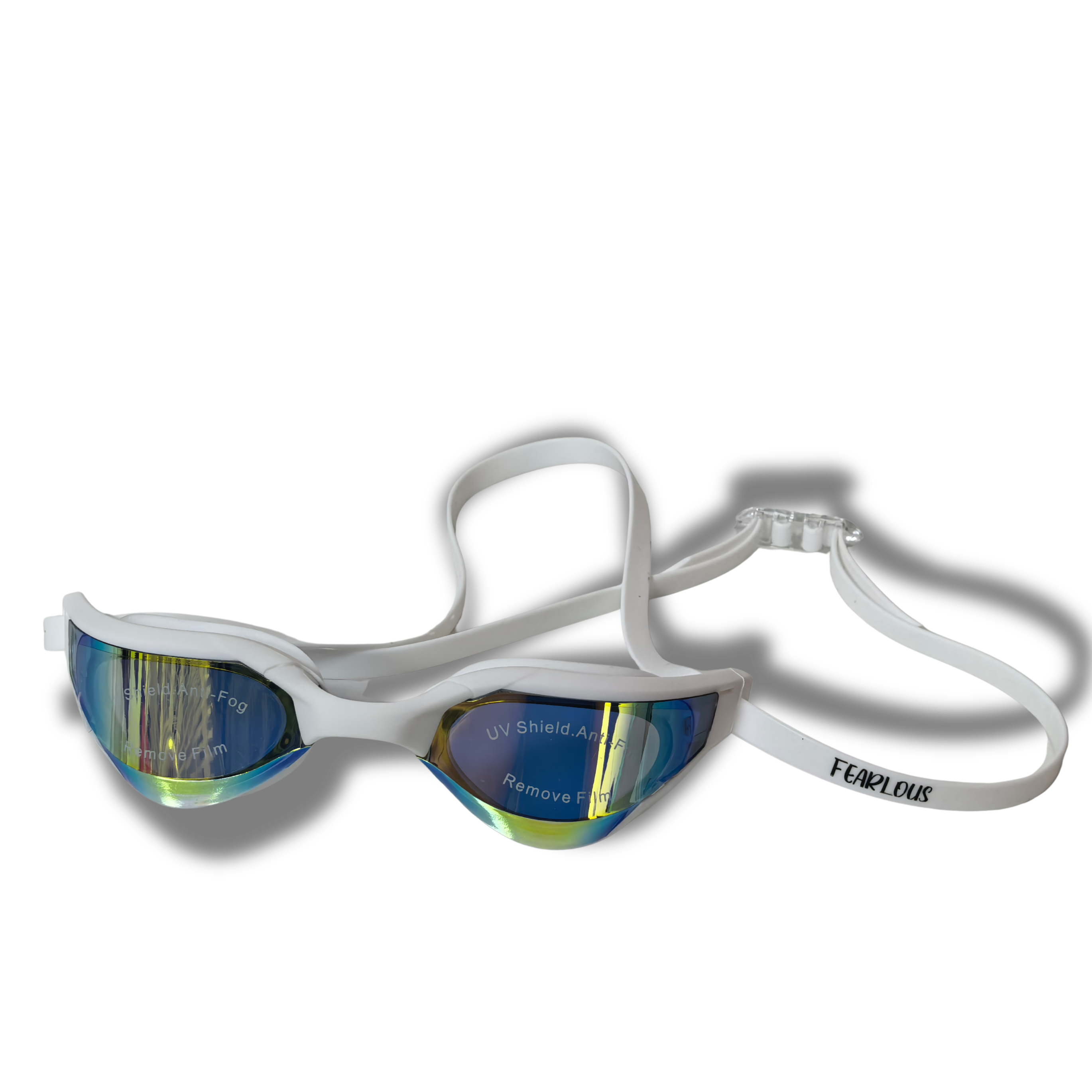 FEARLOUS Goggles - LEOPARD - WHITE/WHITE