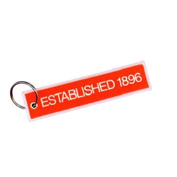 Keychain embroidered - Freestyle Est 1896 - Orange