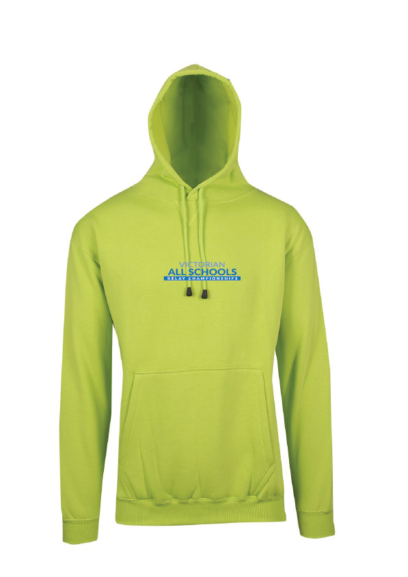 2024 Victorian All School Relay Championship Hoodie -Lime