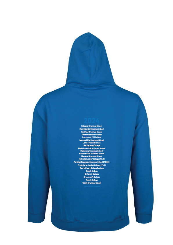 2024 Victorian All School Relay Championship Hoodie - Blue