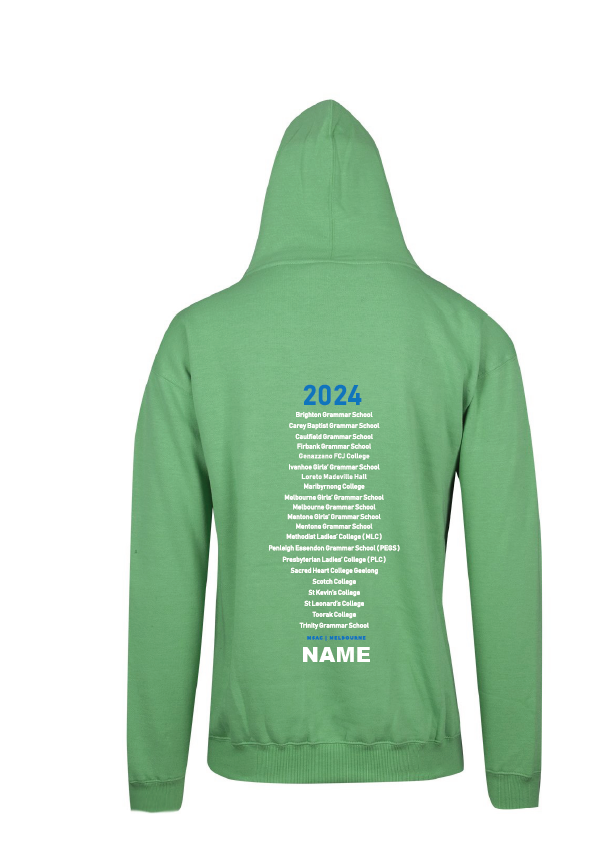 2024 Victorian All School Relay Championship Hoodie -Green