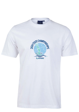 2024 VICTORIAN ARTISTIC SWIMMING CHAMPIONSHIPS TEE - WHITE