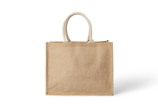 Eco - friendly Swim Mum jute bag