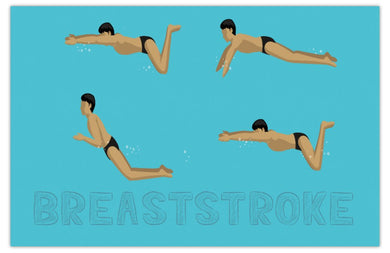 Card - Breaststrokers Male