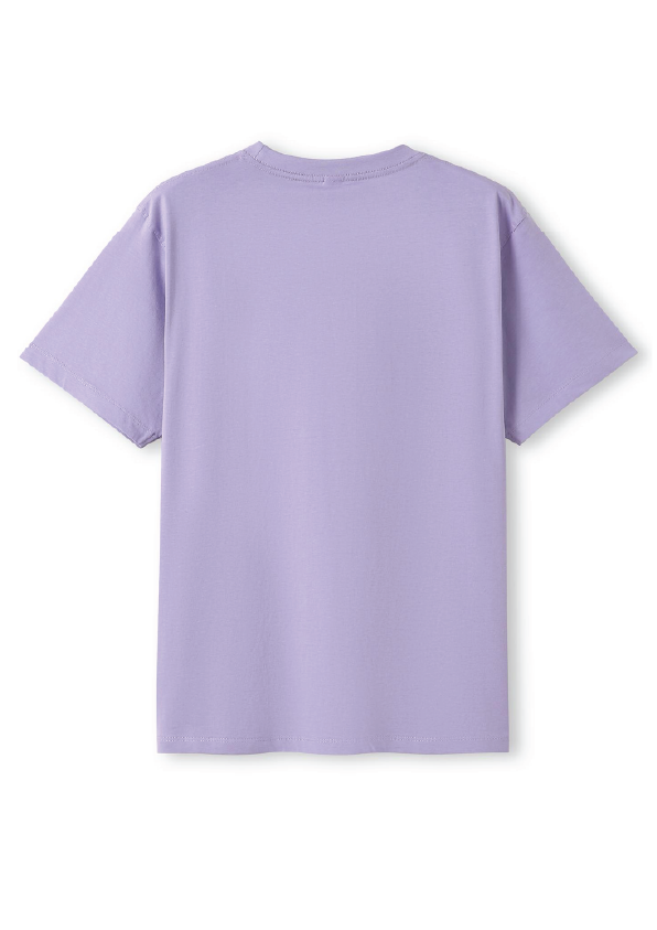 NEW PUFF PRINT STROKE TEES  - MAUVE/MAUVE