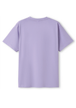 NEW PUFF PRINT STROKE TEES  - MAUVE/MAUVE