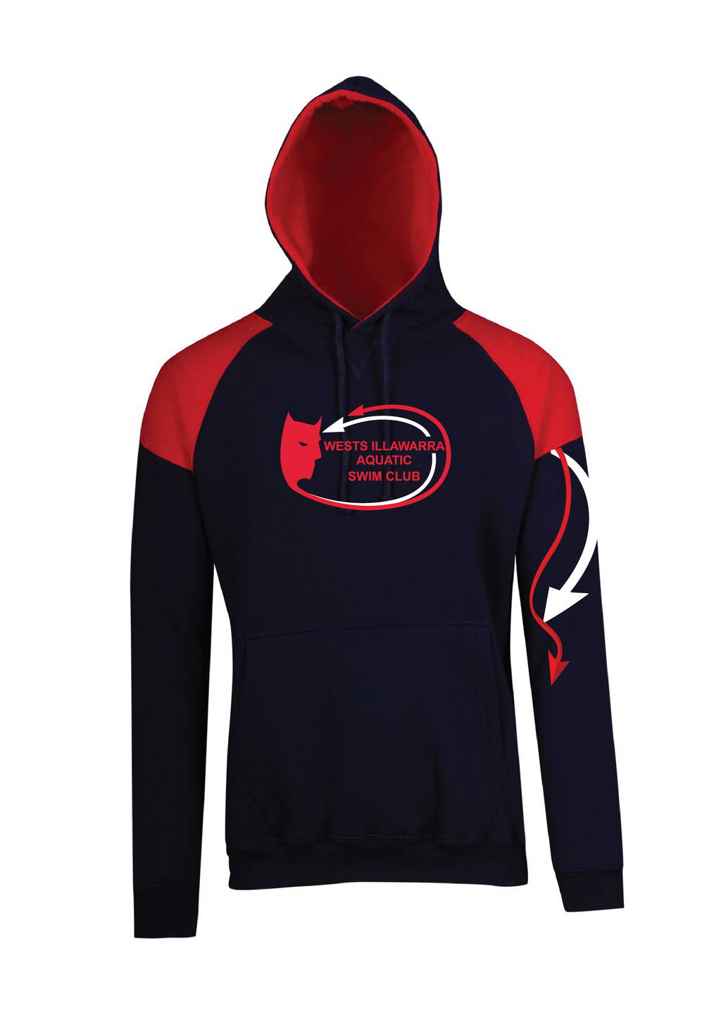 WESTS ILLAWARRA SWIM CLUB HOODIE