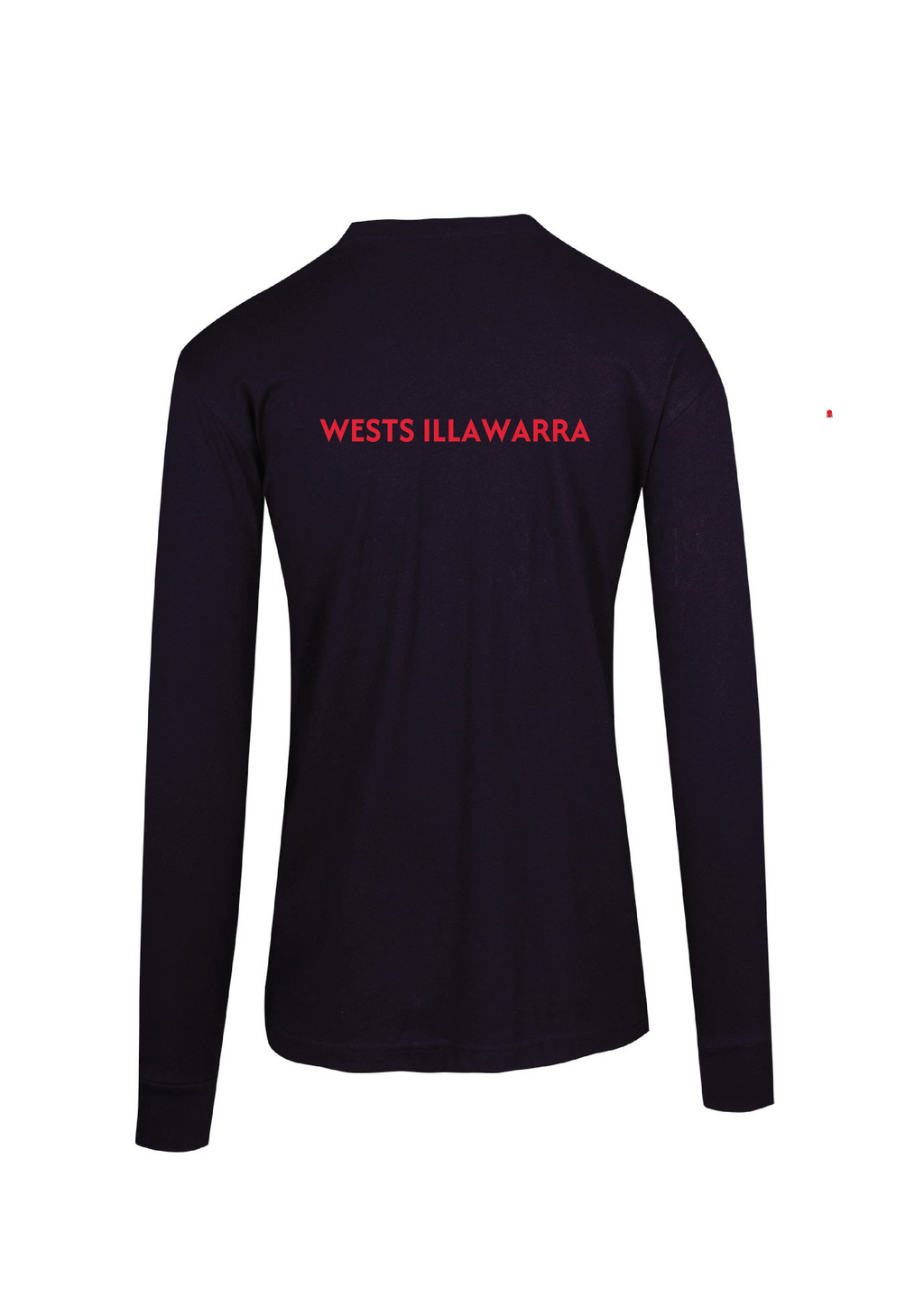 WESTS ILLAWARRA  SWIM CLUB LONG SLEEVE TEE  - KIDS/UNISEX NAVY