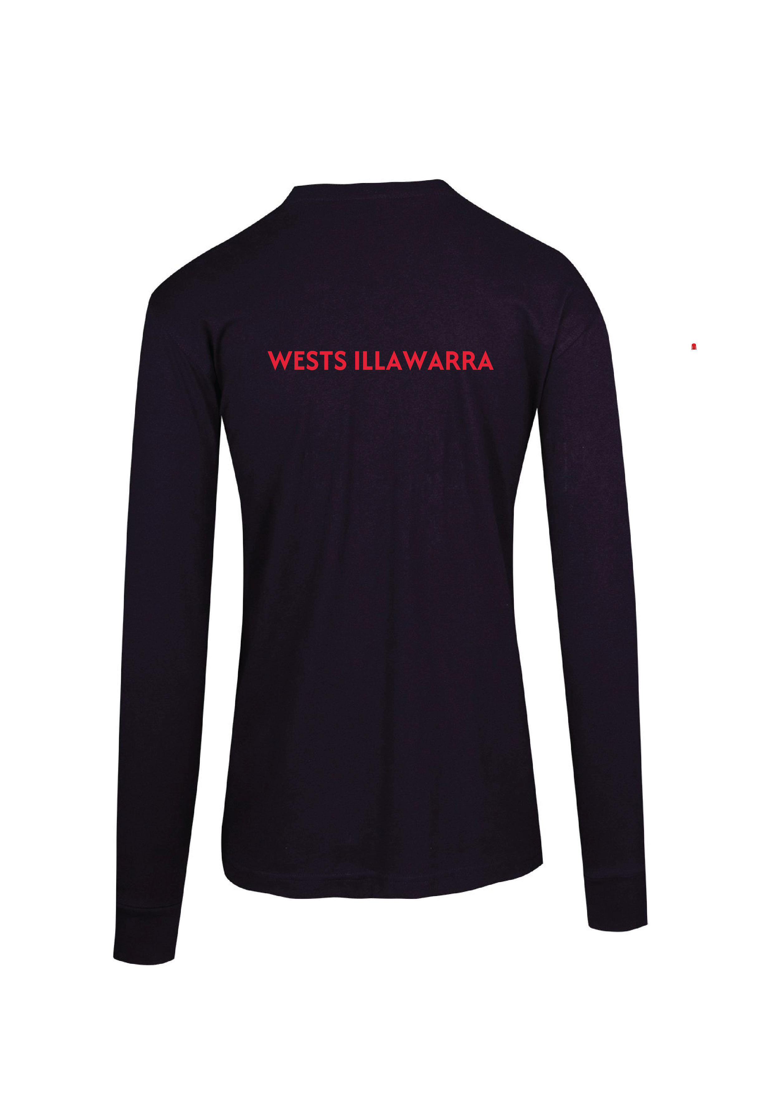 WESTS ILLAWARRA  SWIM CLUB LONG SLEEVE TEE  - KIDS/UNISEX NAVY