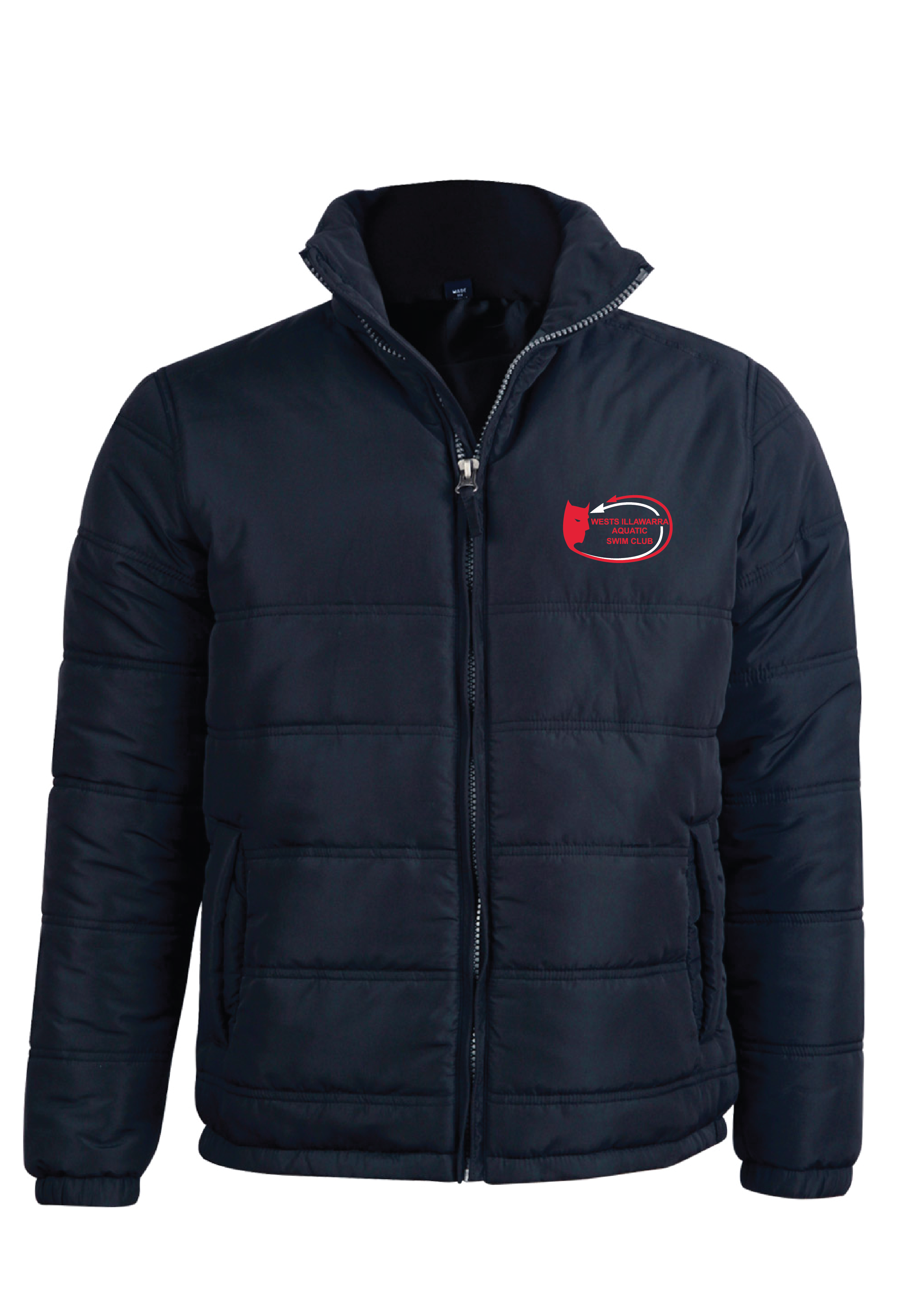WESTS ILLAWARRA SWIM CLUB PUFFER JACKET