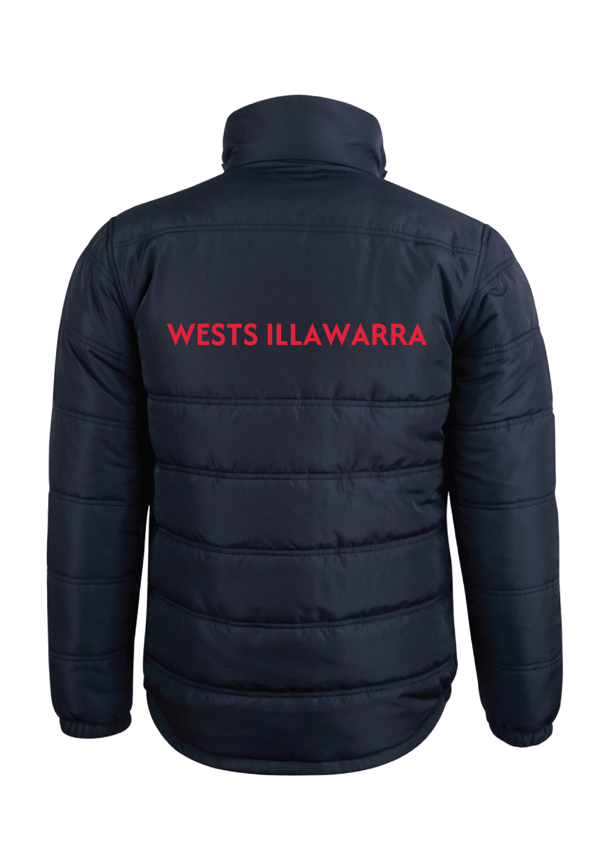 WESTS ILLAWARRA SWIM CLUB PUFFER JACKET