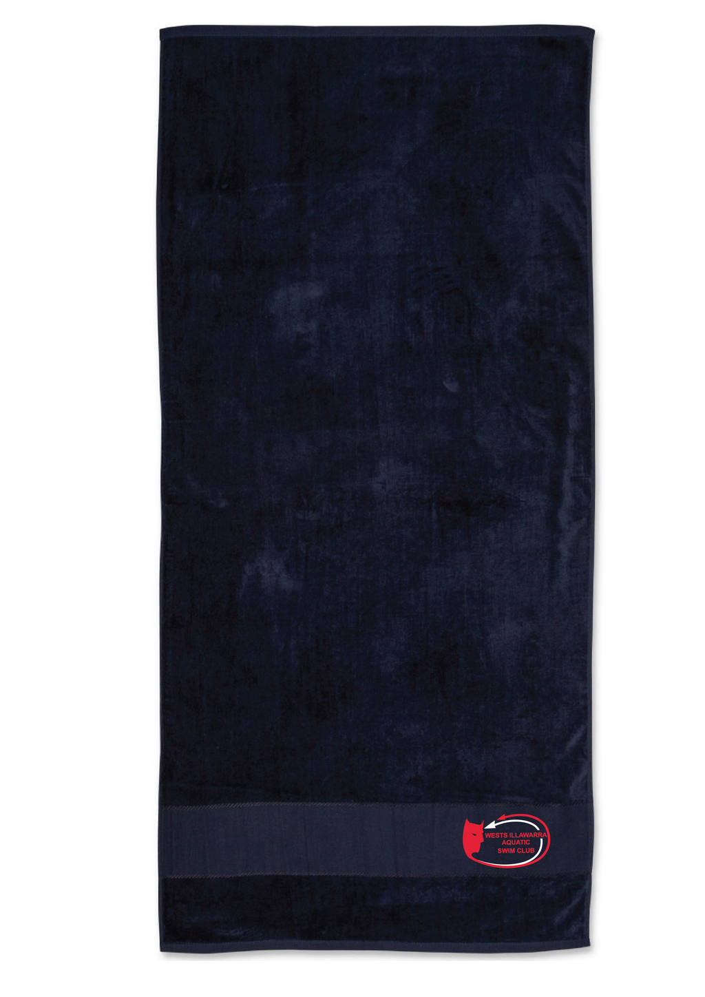 WESTS ILLAWARRA SWIM CLUB TOWEL- NAVY