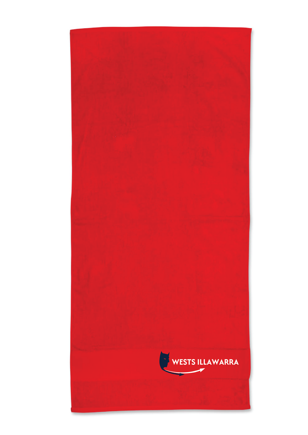 WESTS ILLAWARRA SWIM CLUB TOWEL- RED